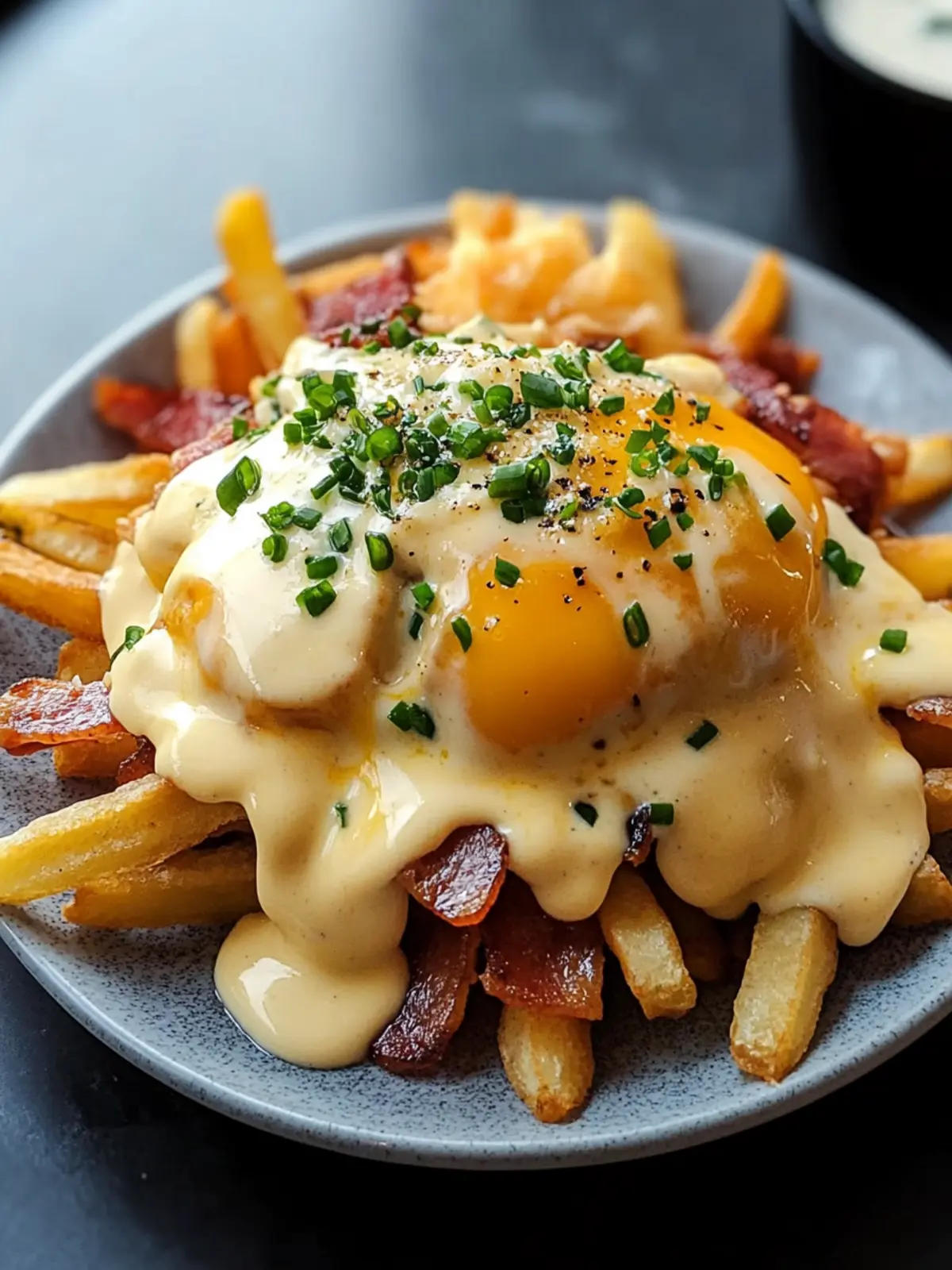 Ultimate Breakfast Poutine with Creamy Hollandaise Heaven 3 Ultimate Breakfast Poutine with Creamy Hollandaise Sauce