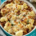 Baked Cauliflower with Gruyère Cheese and Sweet Onions Delight 8 Baked Cauliflower with Gruyère Cheese and Caramelized Onions