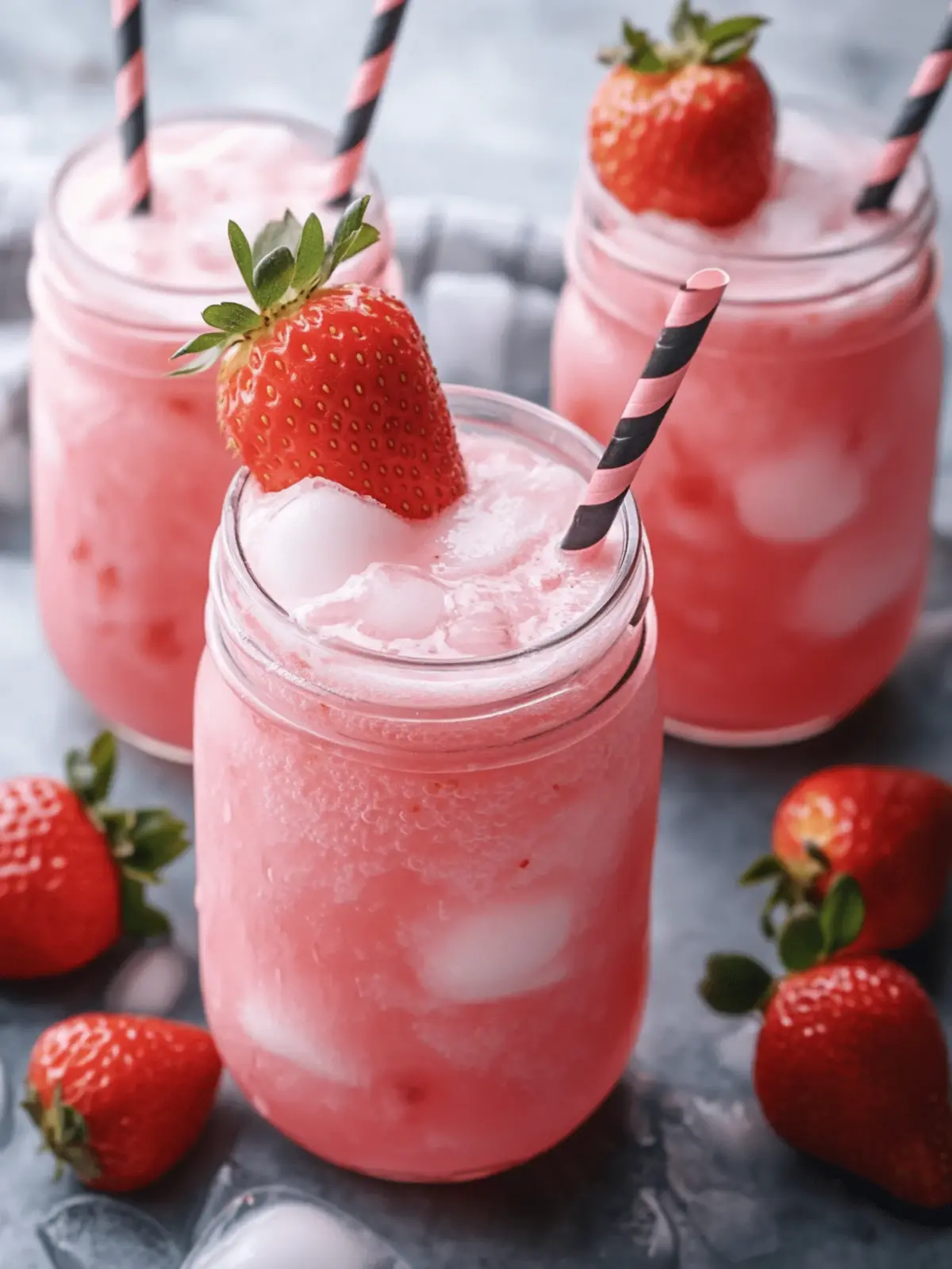 Coconut Strawberry Refresher: Your Vegan Tropical Escape 4 Coconut Strawberry Refresher