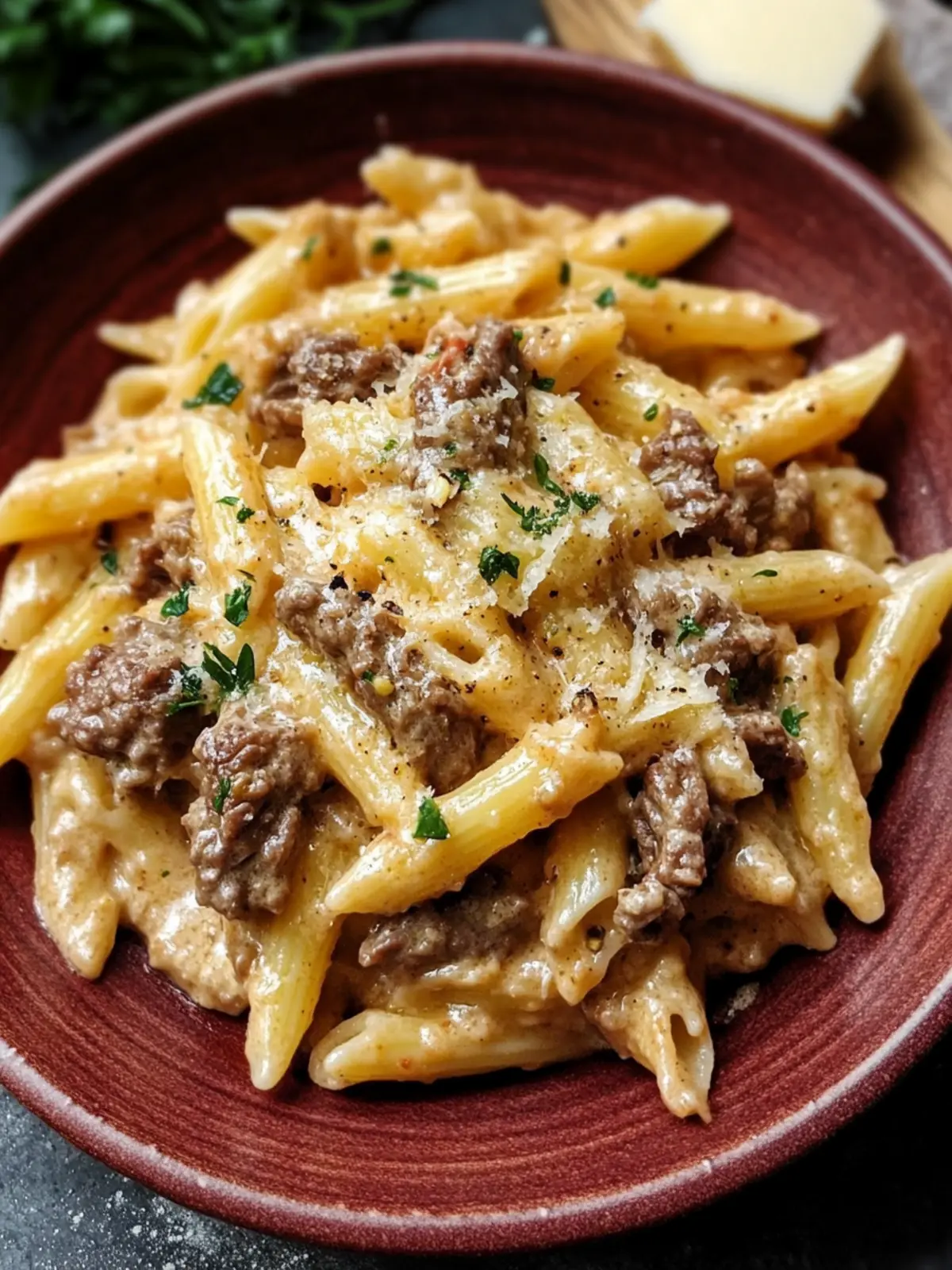 Creamy Garlic Butter Beef Pasta: 30-Minute Recipe Bliss 4 Creamy Garlic Butter Beef Pasta: Your 30-Minute Passport to Decadence