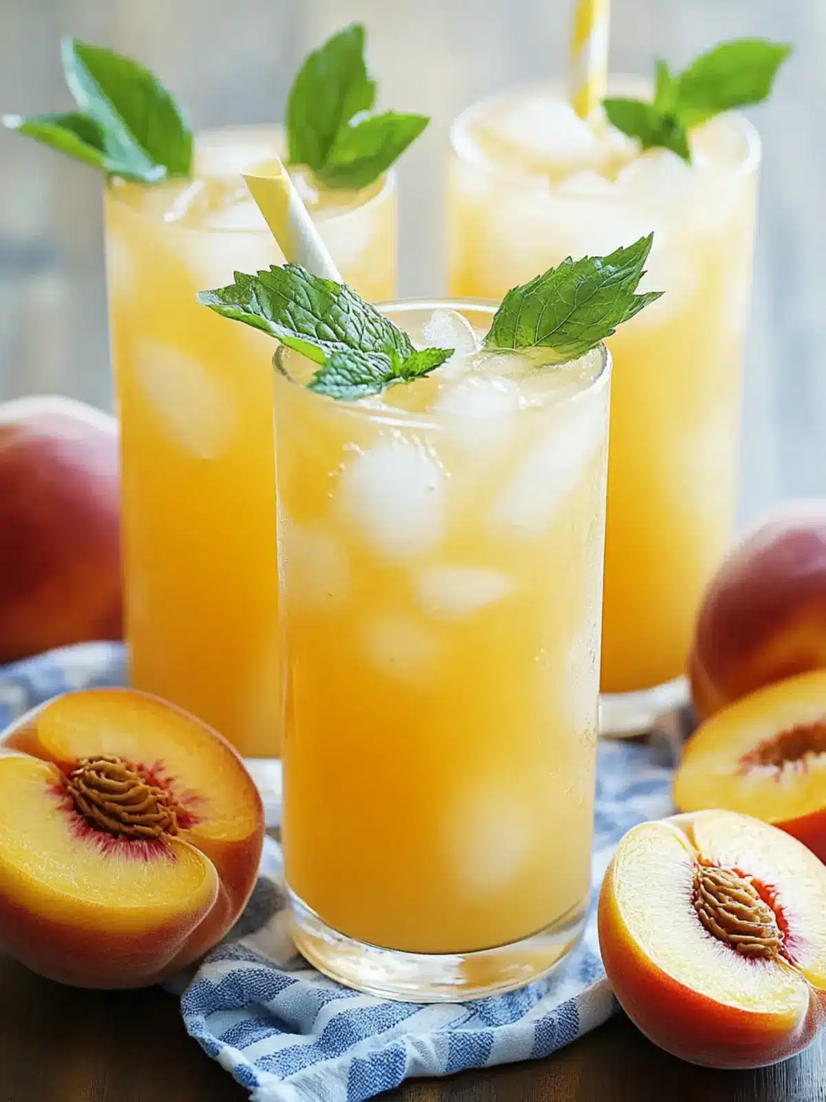 Sweet & Tart Peach Lemonade Recipe: Your Summer Sip Awaits 3 Sweet & Tart Peach Lemonade Recipe: Perfect Summer Refreshment
