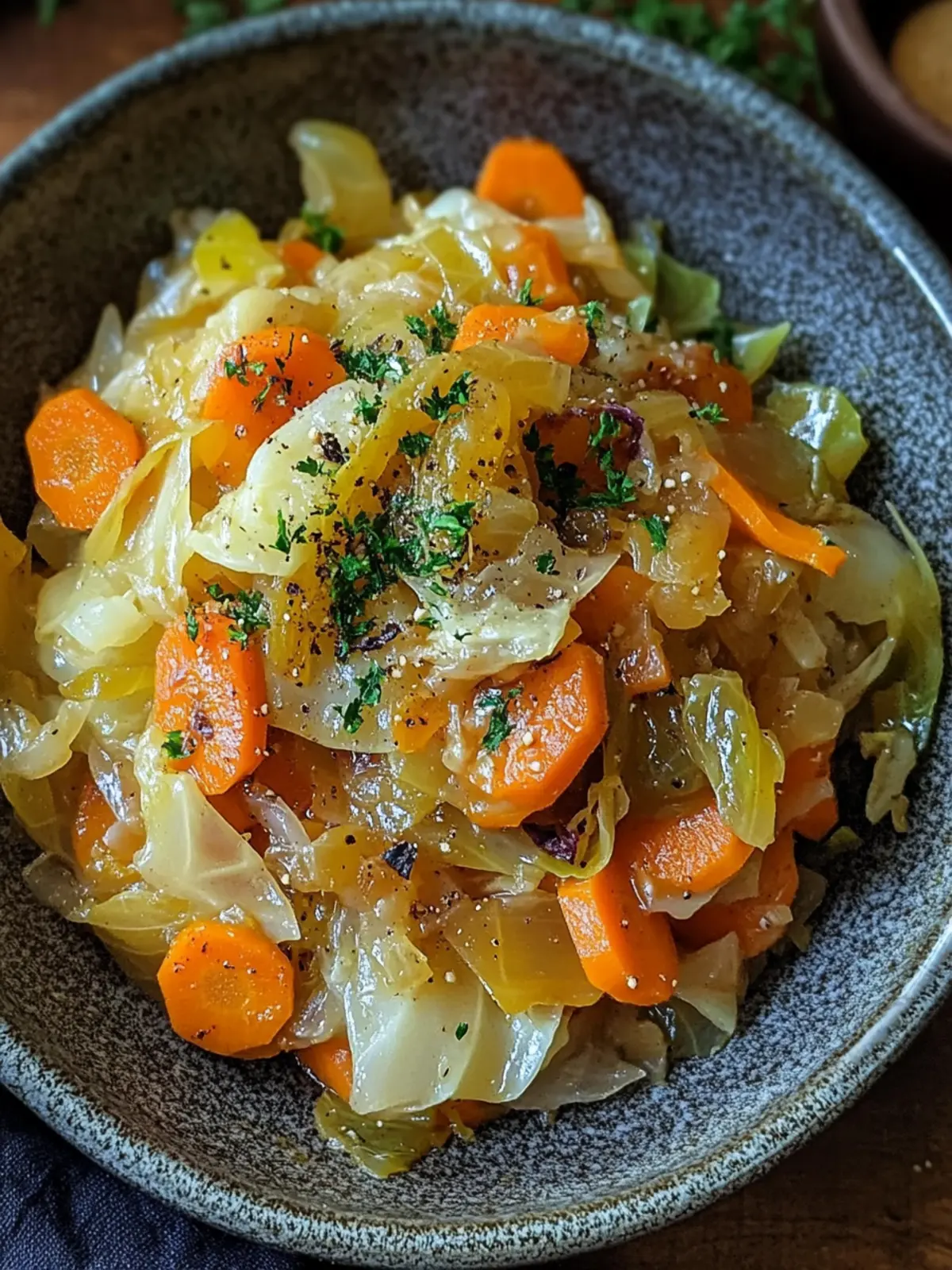 Easy Braised Cabbage with Carrots – Comfort in Every Bite 2 Easy Braised Cabbage with Carrots