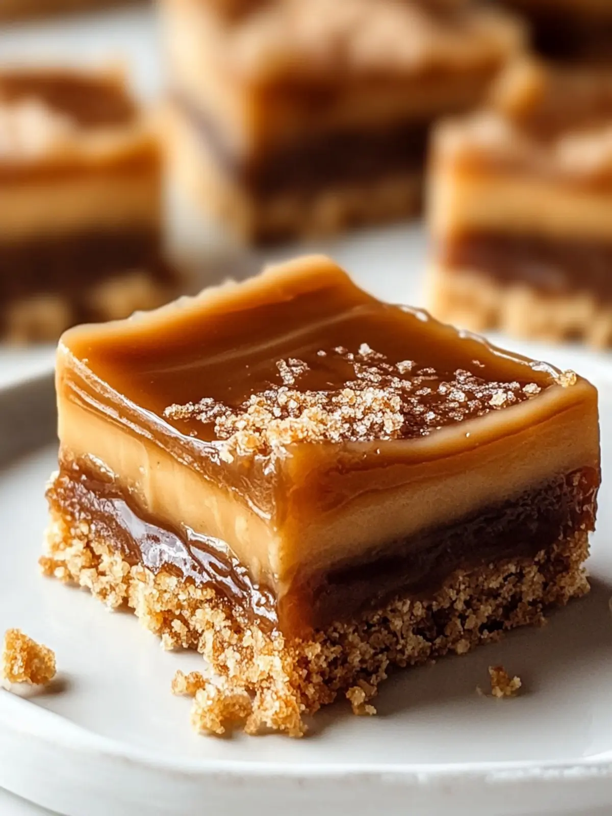 Caramel Crush Bars Dessert: Irresistible Oat Treats to Savor 4 Caramel Crush Bars Dessert