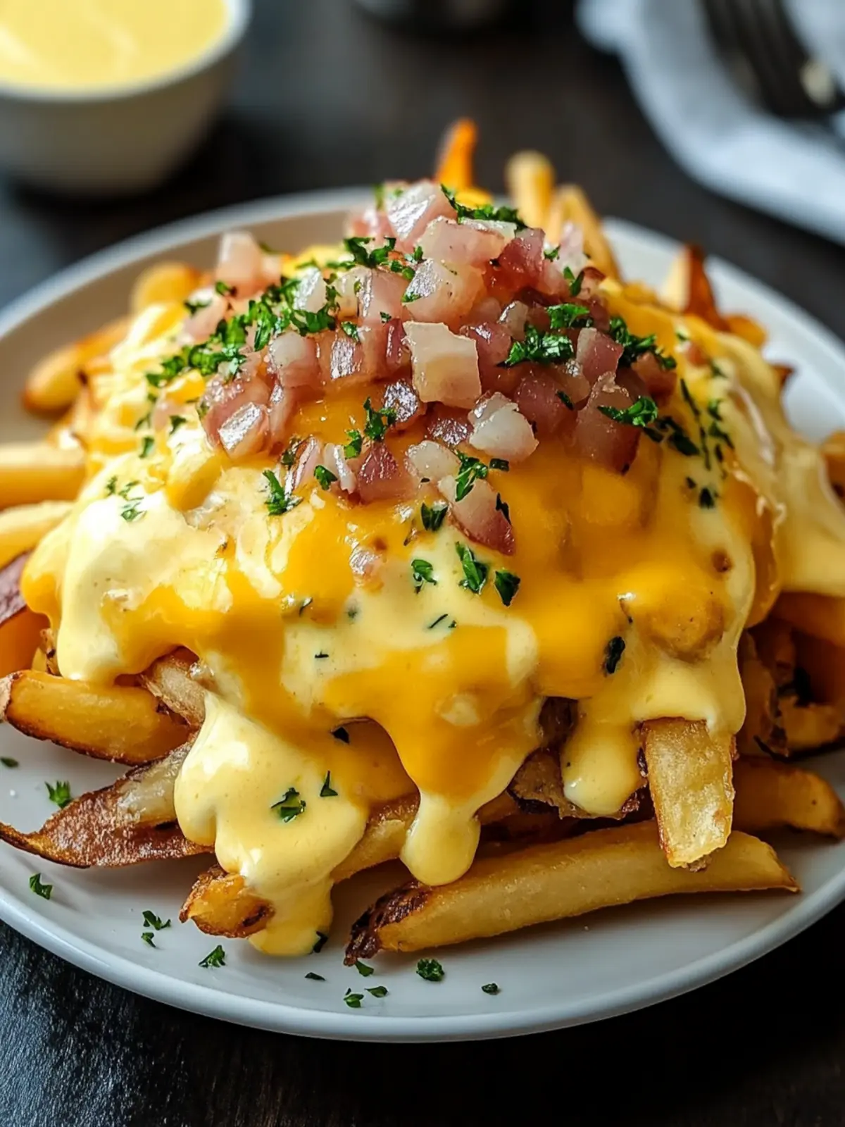 Ultimate Breakfast Poutine with Creamy Hollandaise Heaven 2 Ultimate Breakfast Poutine with Creamy Hollandaise Sauce
