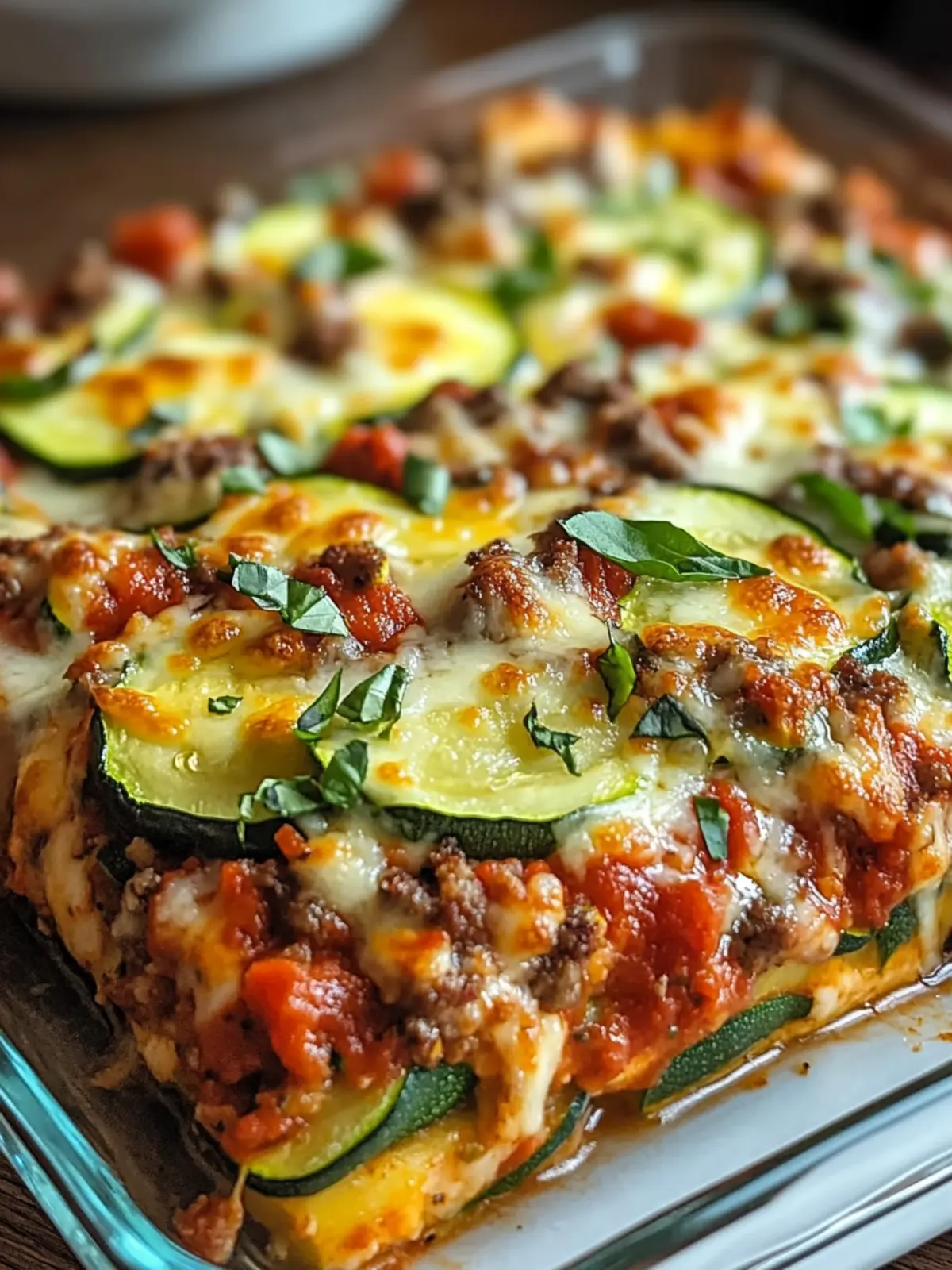 Guilt-Free Zucchini Pizza Casserole for the Whole Family 5 Zucchini Pizza Casserole