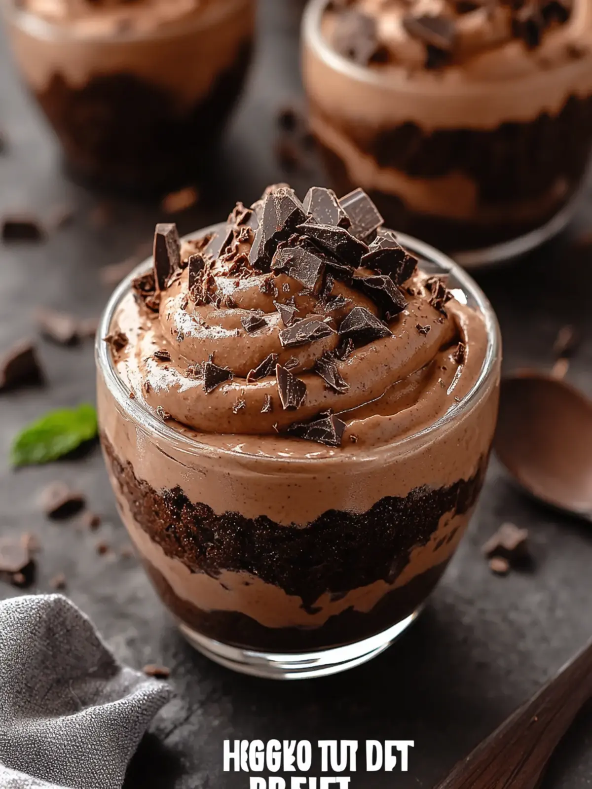 High Protein Chocolate Dirt Cup: Guilt-Free Indulgence Awaits 4 High Protein Chocolate Dirt Cup