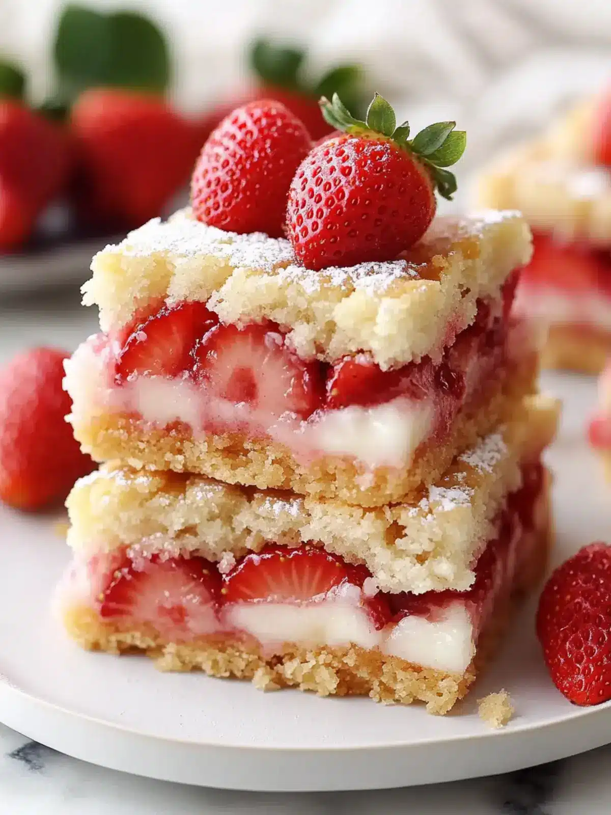 Irresistible Strawberry Shortcake Bars Recipe You’ll Adore 4 Strawberry Shortcake Bars Recipe