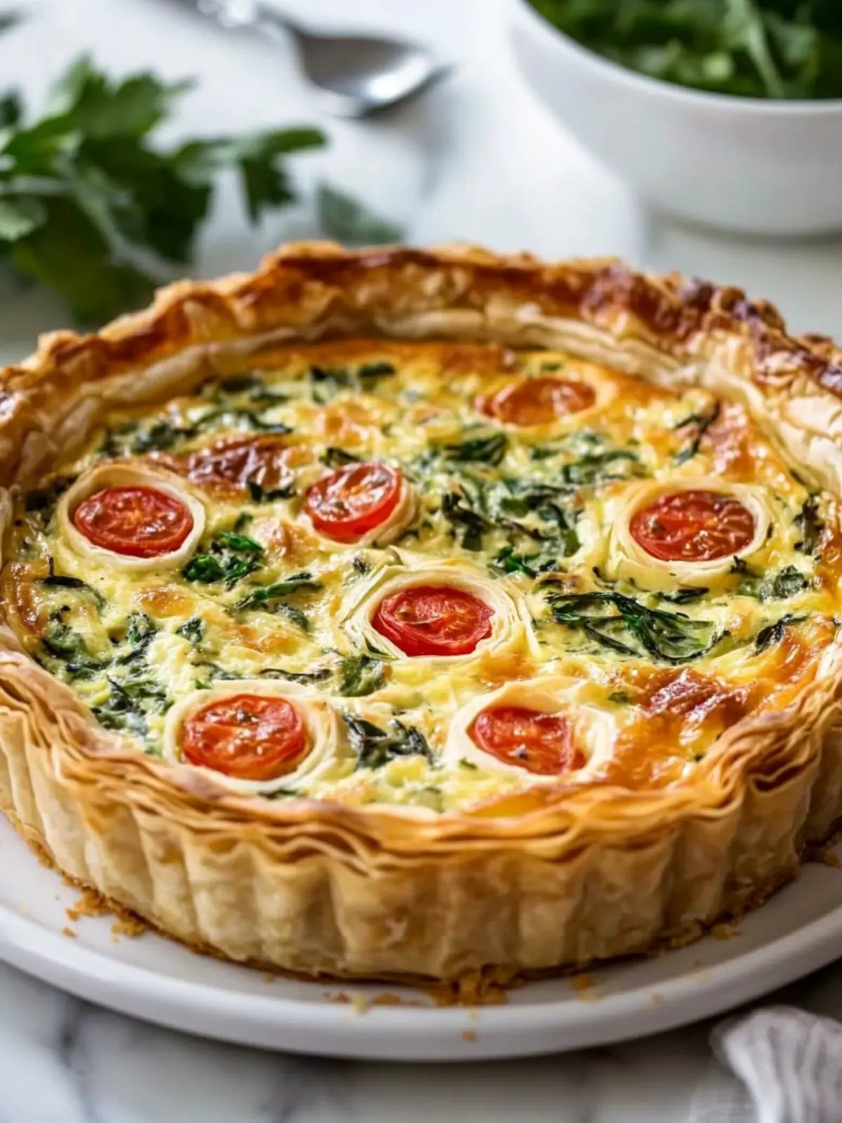 Savory Hairy Bikers Filo Pastry Quiche Recipe for Light Comfort 4 Hairy Bikers Filo Pastry Quiche Recipe