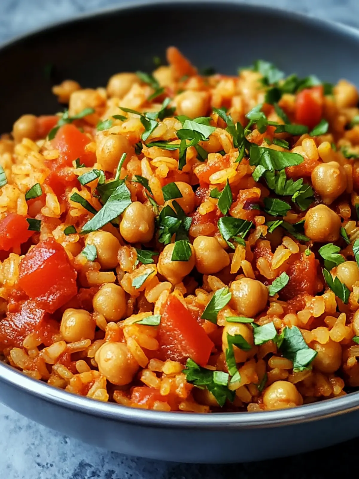 Easy One-Pot Spanish Chickpea & Smoked Paprika Rice Bliss 2 Easy One-Pot Spanish Chickpea & Smoked Paprika Rice Magic