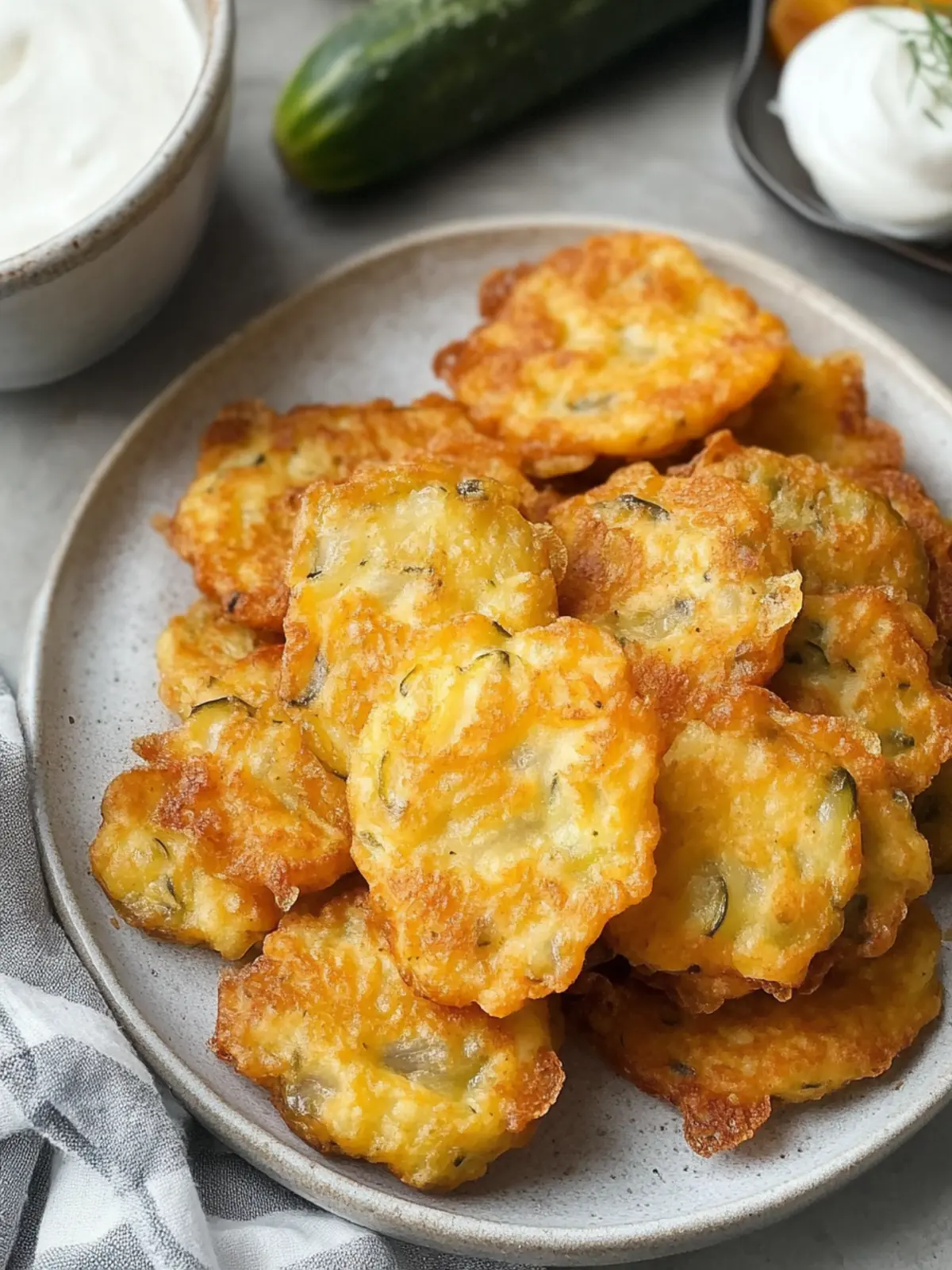 Crispy Dill Pickle Fritters That Are Irresistibly Easy! 2 Dill Pickle Fritters