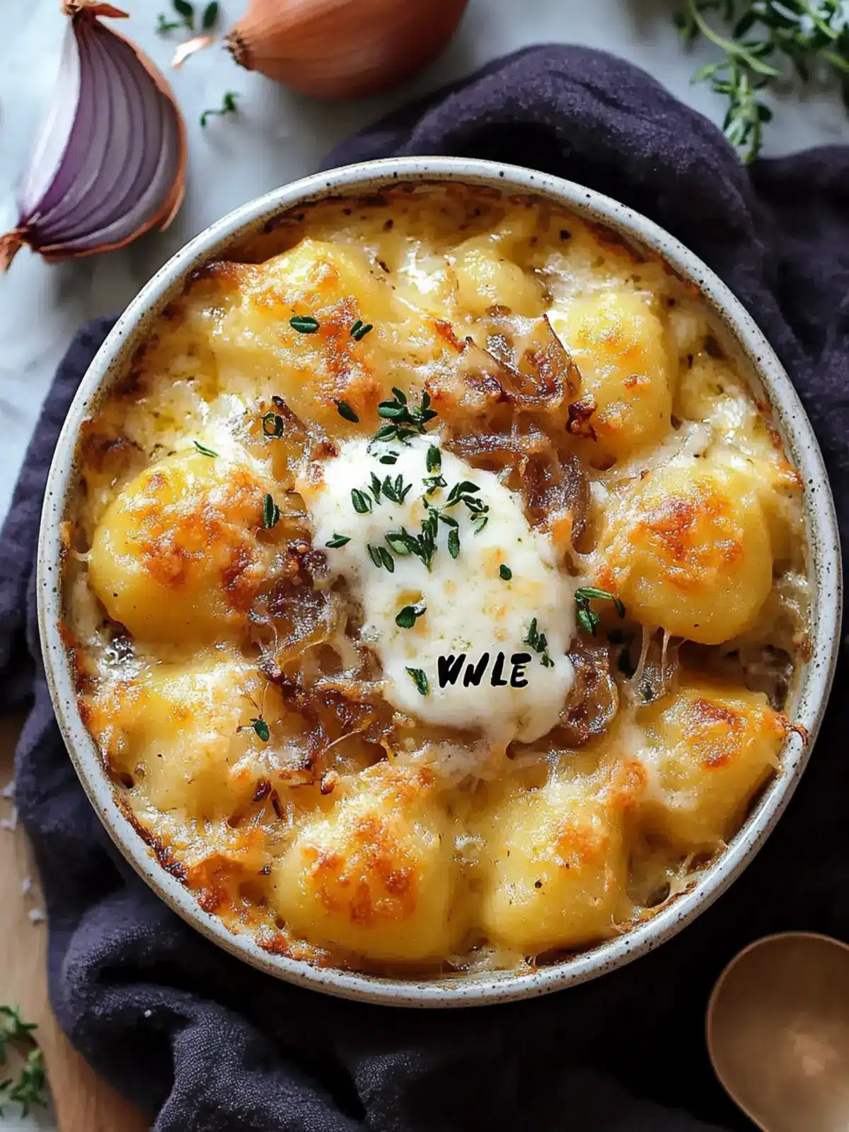 Mouthwatering Baked French Onion Gnocchi for Cozy Nights 3 Mouthwatering Baked French Onion Gnocchi