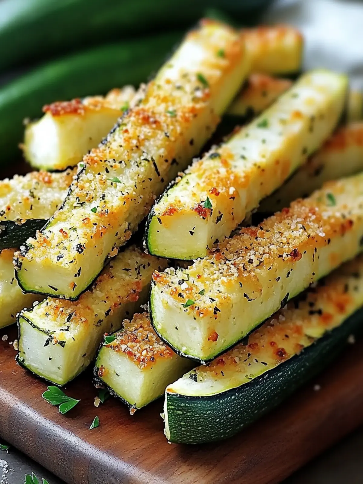 Crispy Zesty Baked Zucchini Sticks for Guilt-Free Snacking 3 Zesty Baked Zucchini Sticks