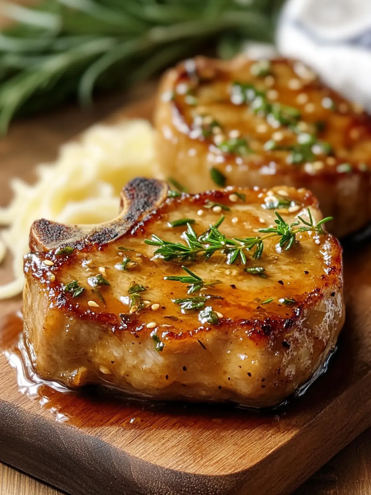 Savory Honey Mustard Pork Chops for a Delightful Dinner 2 Honey Mustard Pork Chops