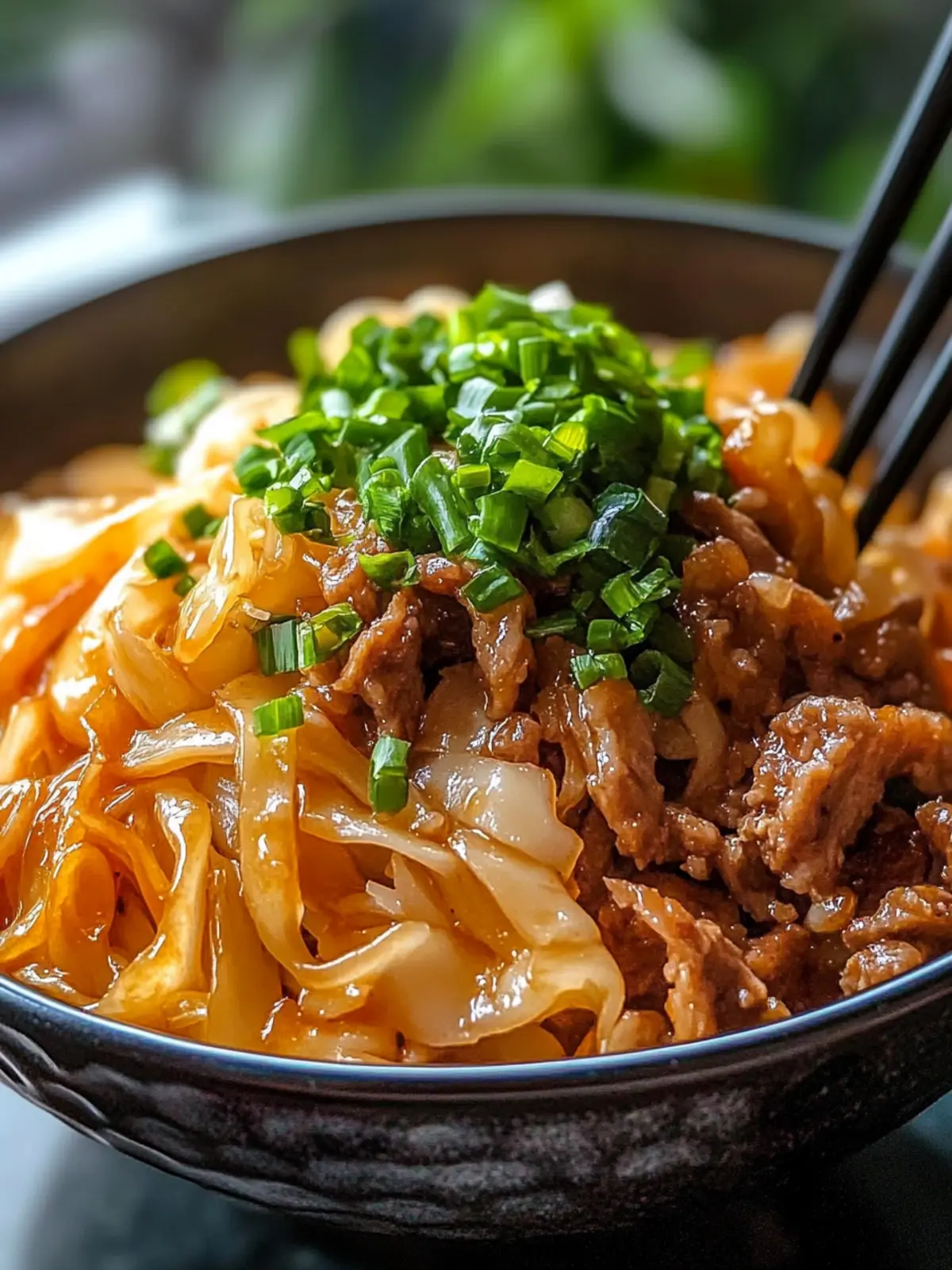 Savory Potsticker Noodle Bowl with Pork & Cabbage Slaw Delight 3 Potsticker Noodle Bowl with Pork & Cabbage Slaw
