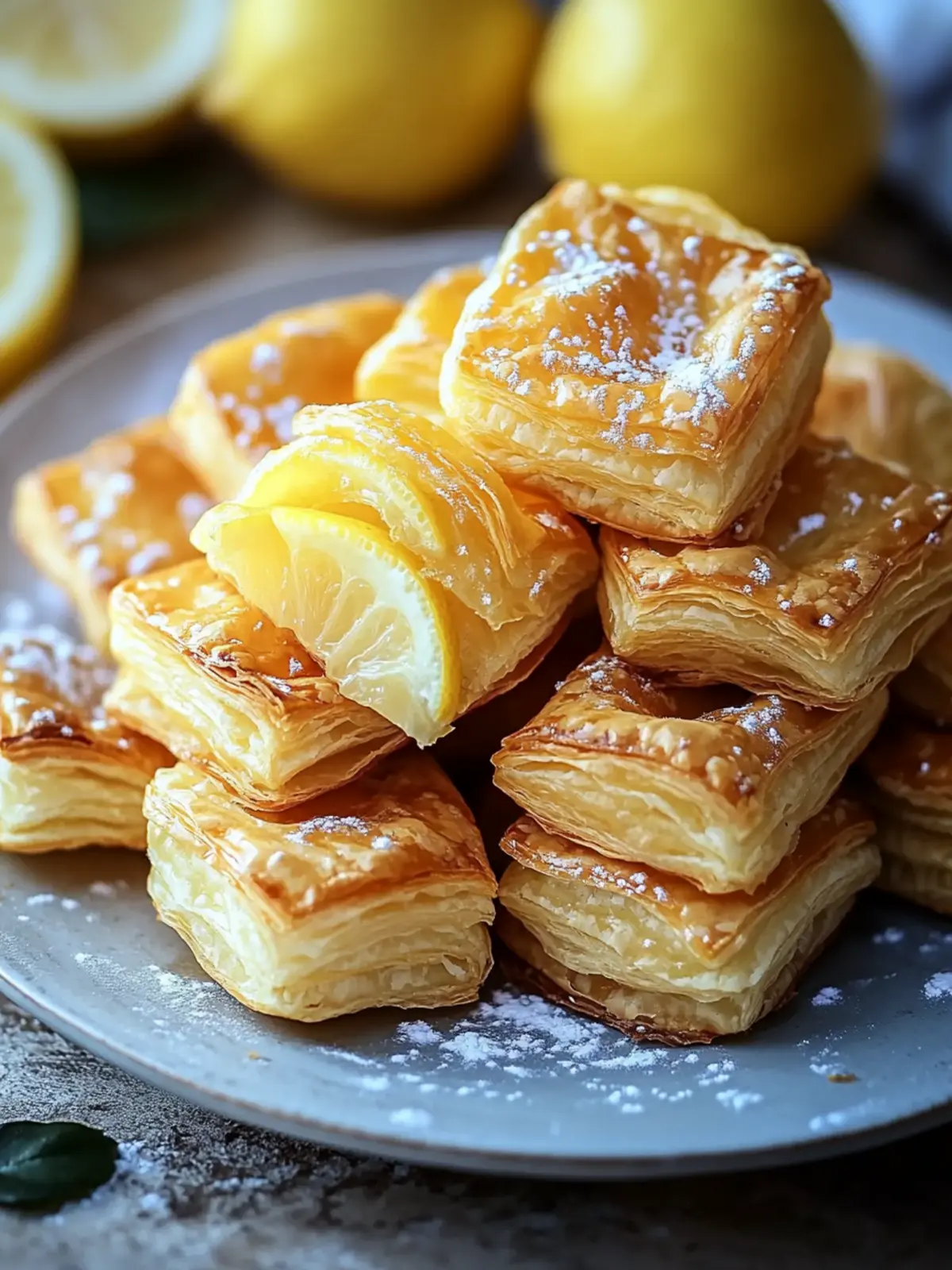 Flaky Lemon Puff Pastry Bites You Can Make in Minutes 2 Flaky Lemon Puff Pastry Bites