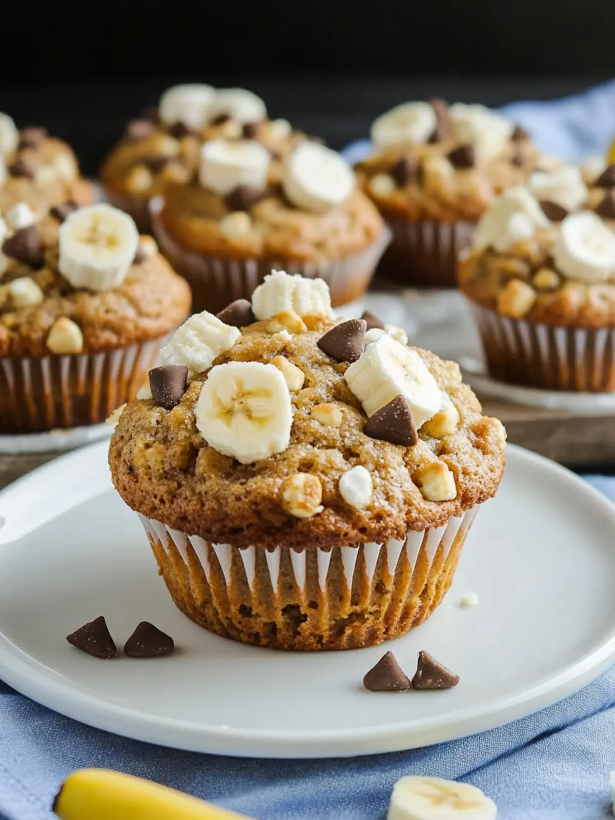 Delicious Banana S'mores Muffins for Sweet Tooth Lovers 5 Banana S'mores Muffins