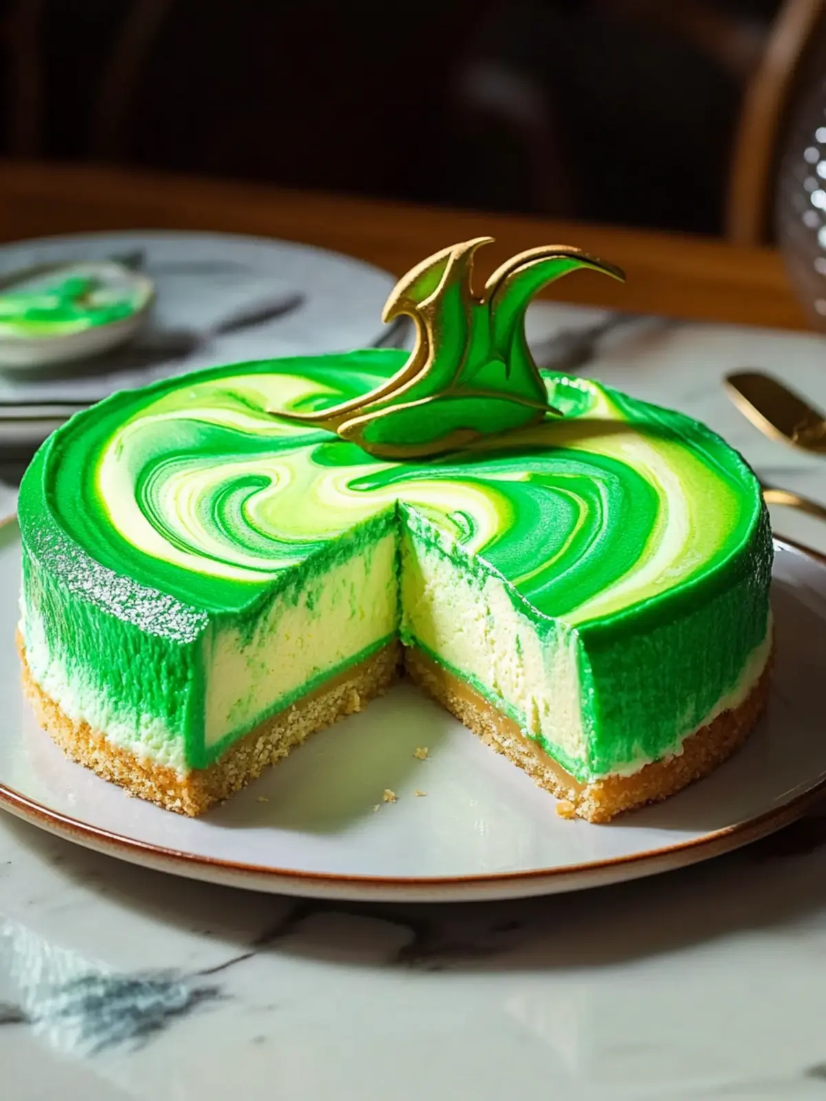 Transform Your Dessert Game with Polyjuice Potion Swirl Cheesecake 5 Polyjuice Potion Swirl Cheesecake