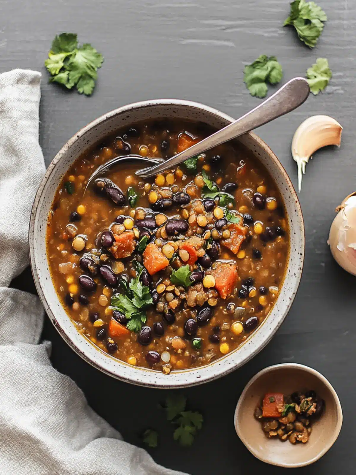 Protein Packed Black Bean and Lentil Soup for Cozy Nights 5 Protein Packed Black Bean and Lentil Soup
