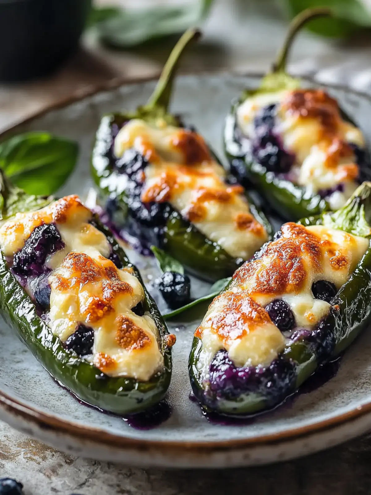 Blueberry Brie Jalapeño Poppers That Wow Every Party Guest 2 Blueberry Brie Jalapeño Poppers