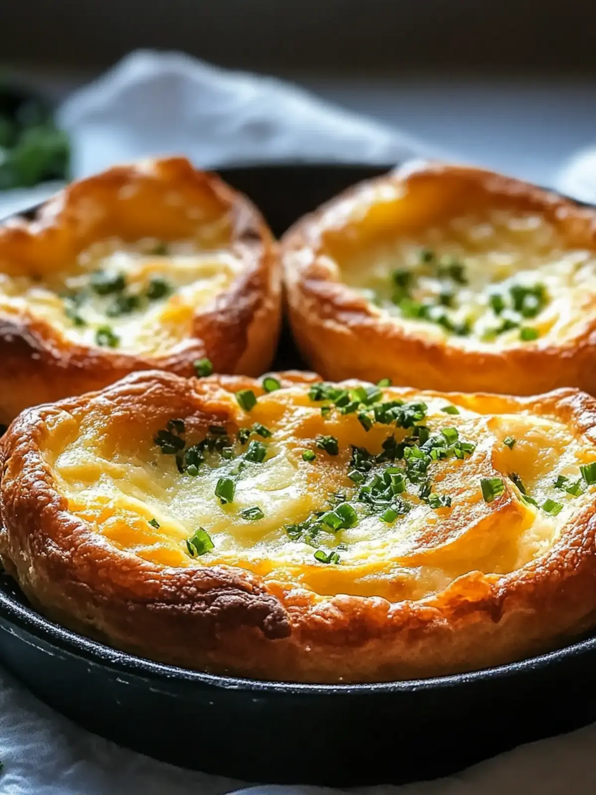Cheddar and Chive Savory Dutch Babies for Cozy Mornings Delight 3 Cheddar and Chive Savory Dutch Babies for Cozy Mornings