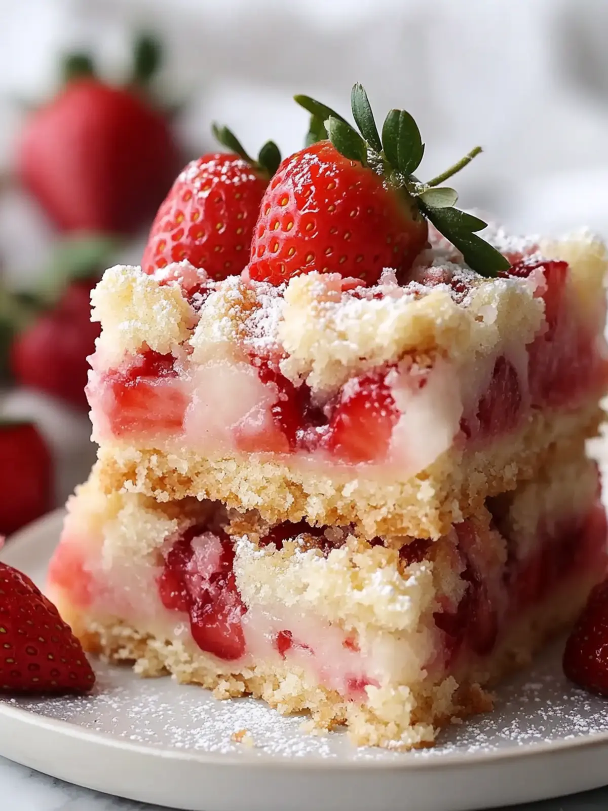 Irresistible Strawberry Shortcake Bars Recipe You’ll Adore 2 Strawberry Shortcake Bars Recipe