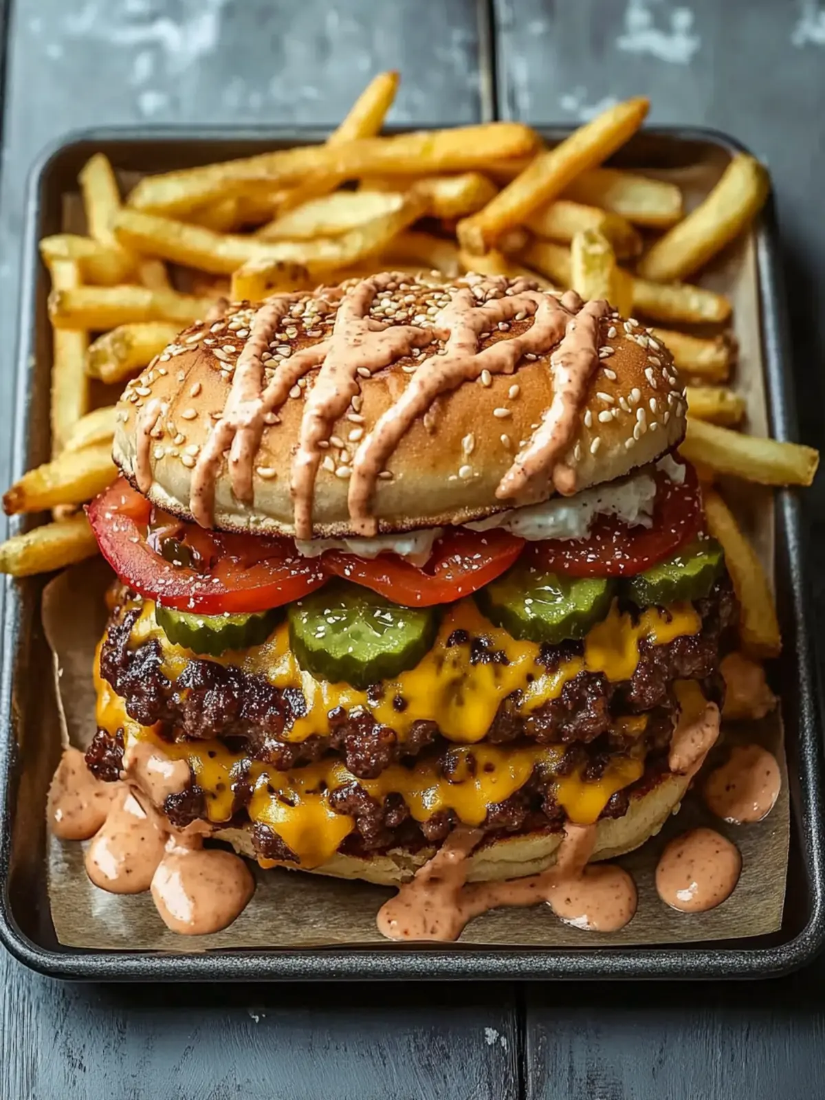 Hearty Smash Burger Fries: Your Ultimate Comfort Food Fix 2 Hearty Smash Burger Fries