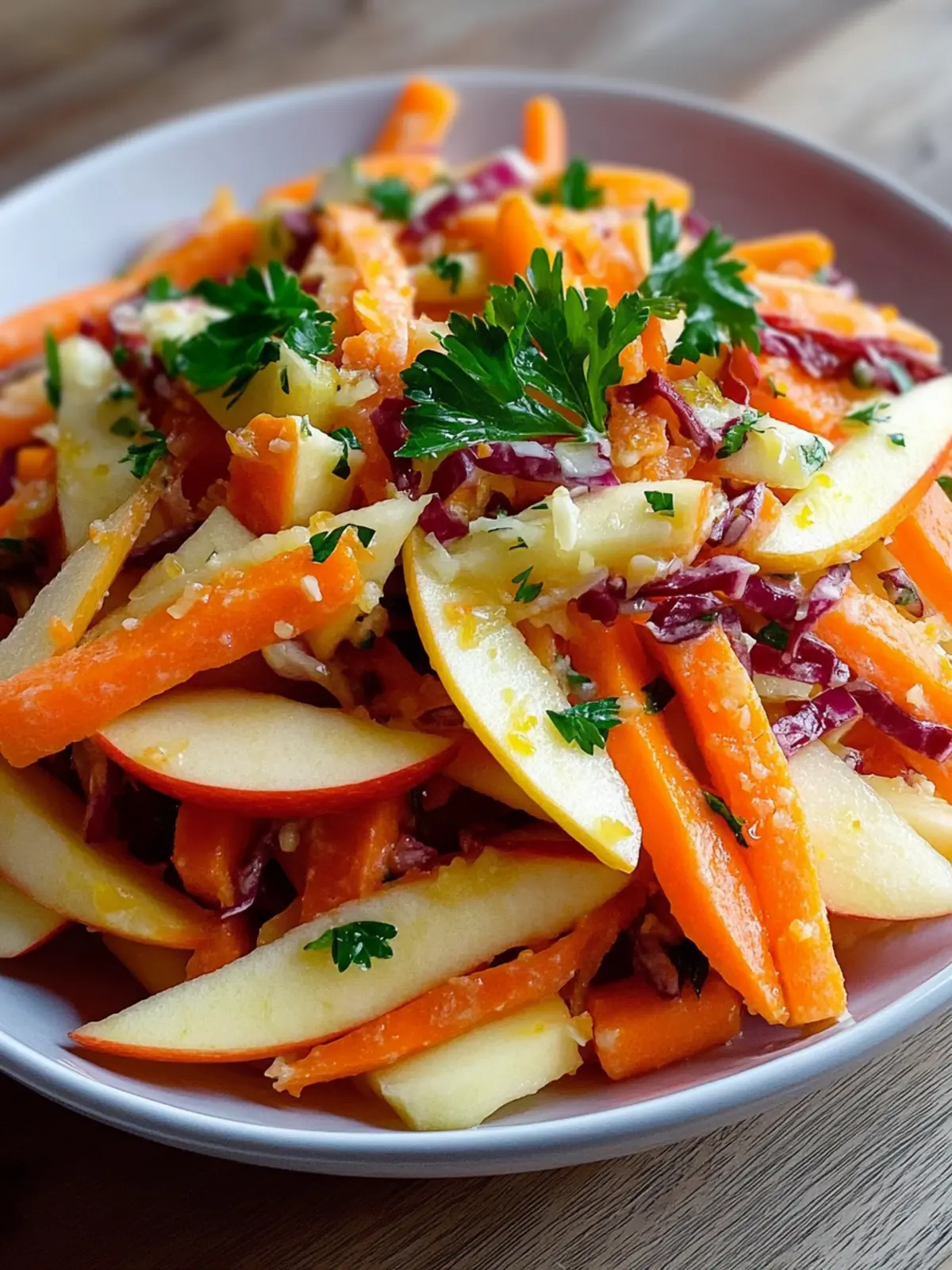 Crunchy Apple Carrot Salad with Creamy Citrus Dressing Delight 2 Crunchy Apple Carrot Salad with Creamy Citrus Dressing