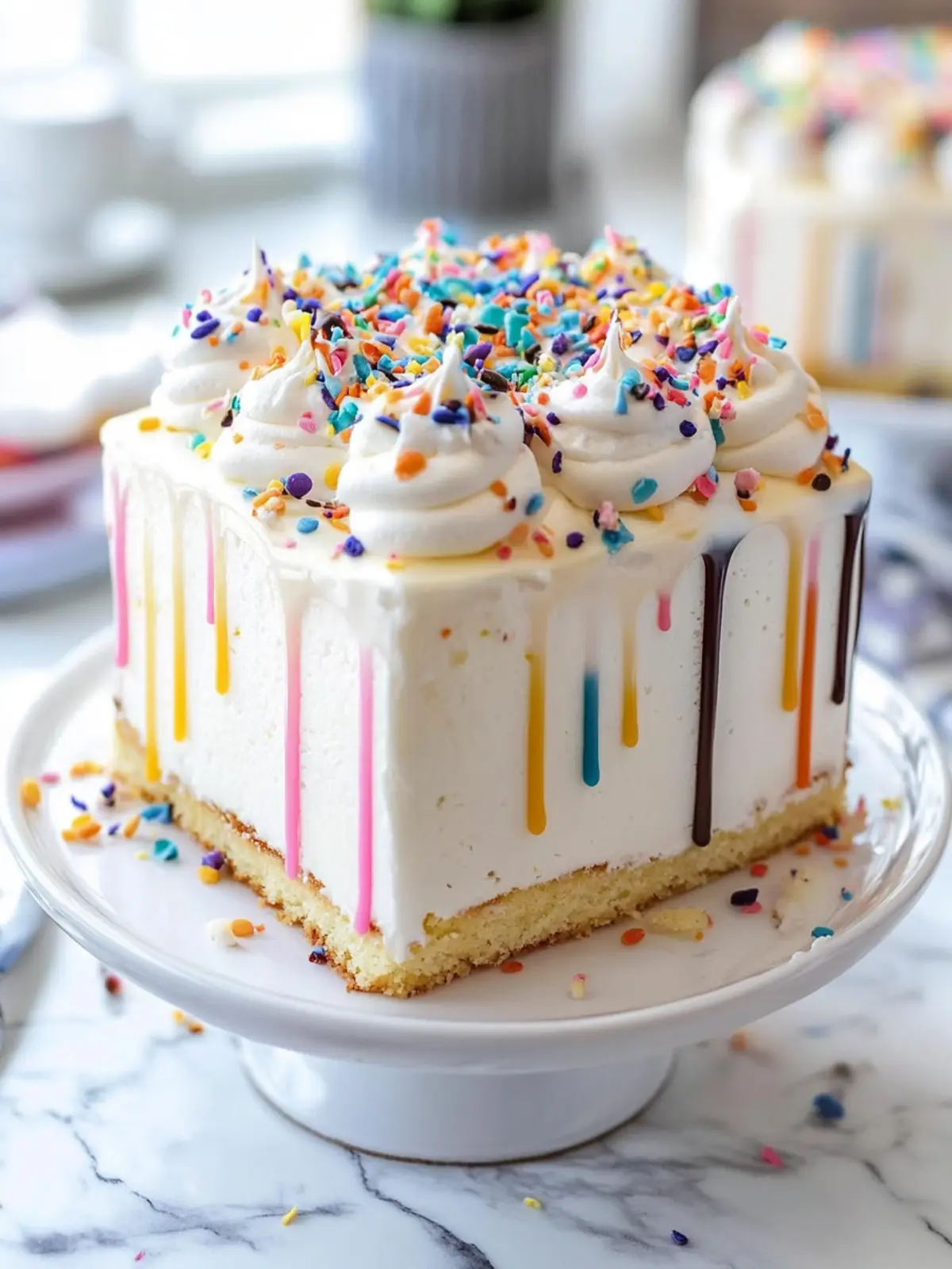 No-Bake Birthday Cake Delight That's a Celebration in Every Bite 3 Birthday Cake Delight