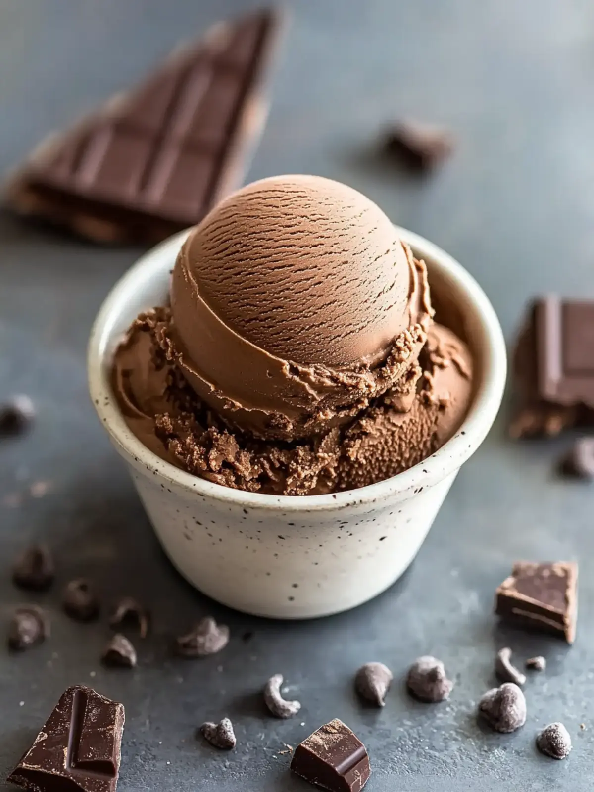 Homemade Italian Chocolate Gelato: Indulgence Made Easy 3 Italian Chocolate Gelato