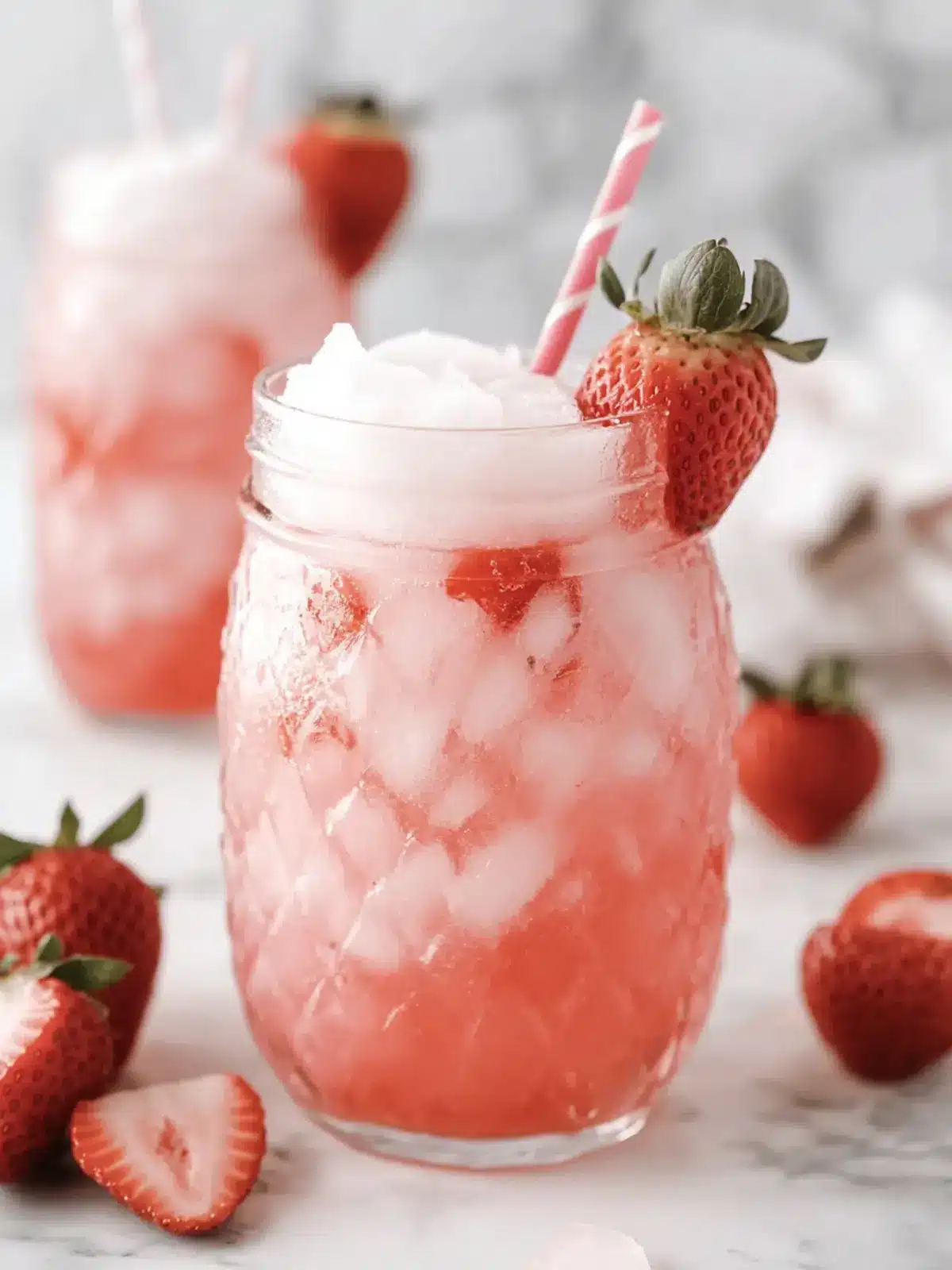 Coconut Strawberry Refresher: Your Vegan Tropical Escape 3 Coconut Strawberry Refresher