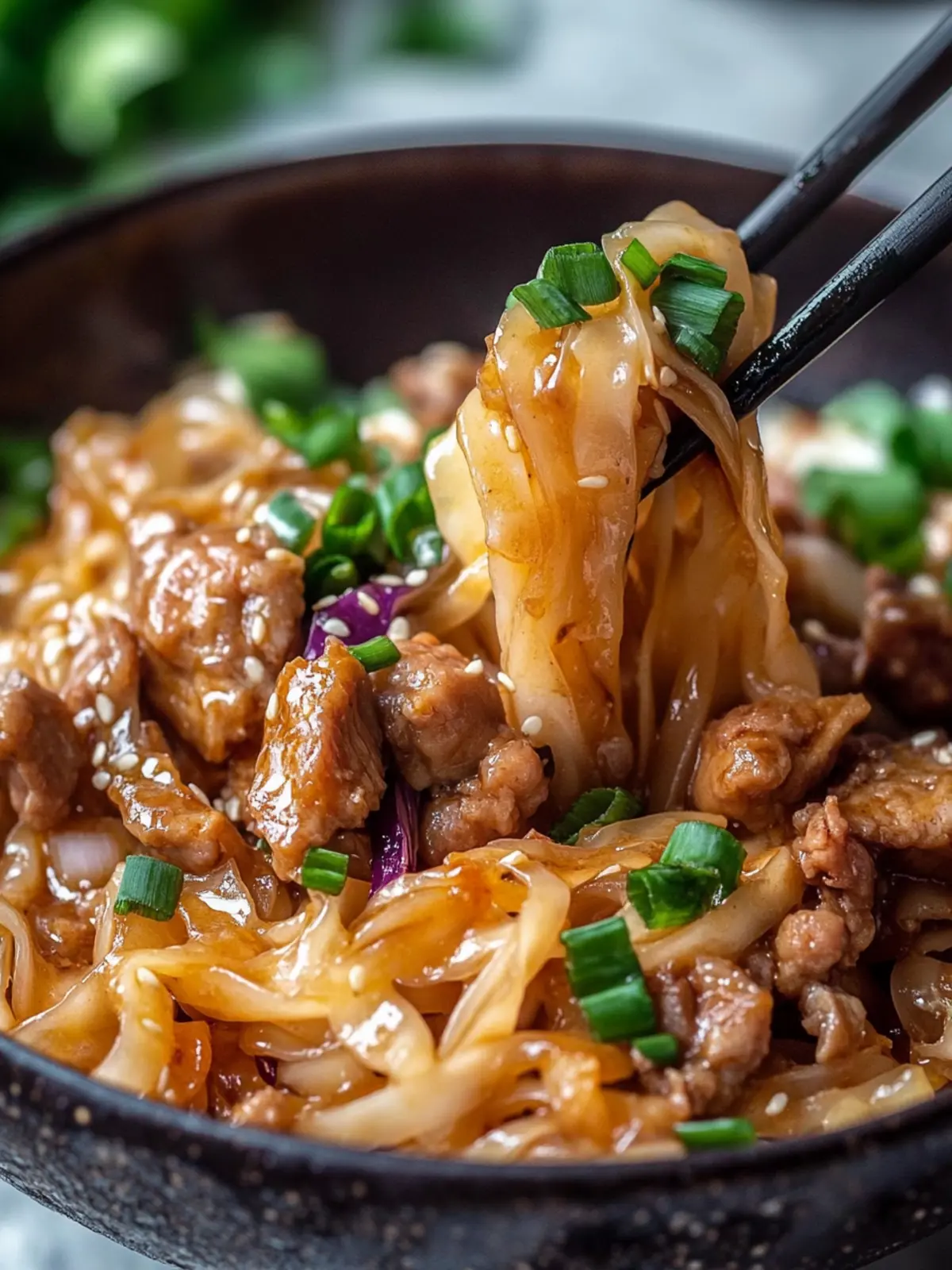 Savory Potsticker Noodle Bowl with Pork & Cabbage Slaw Delight 4 Potsticker Noodle Bowl with Pork & Cabbage Slaw