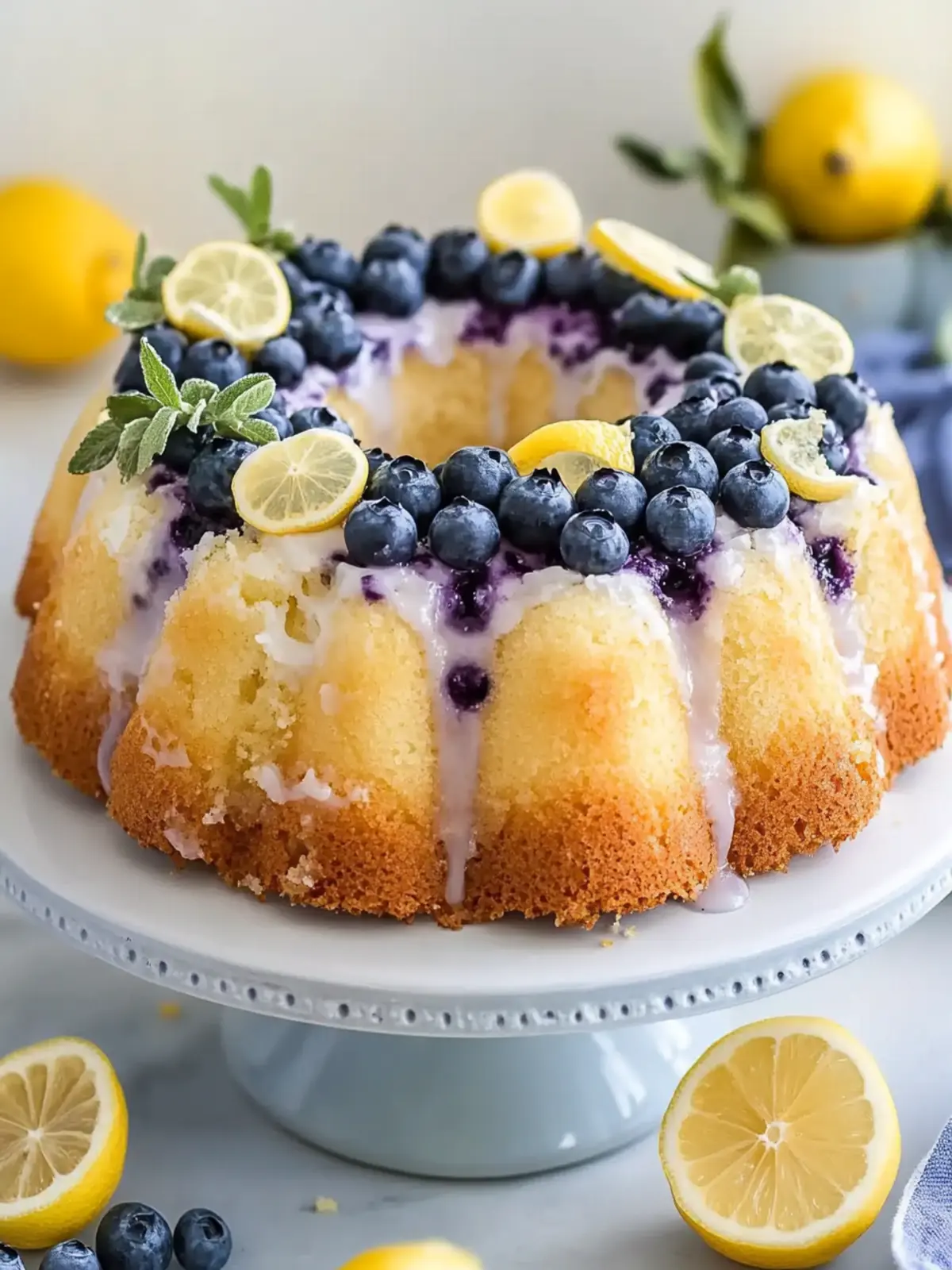 Moist Blueberry Lemon Angel Food Cake for Guilt-Free Joy 5 Moist Blueberry Lemon Angel Food Cake