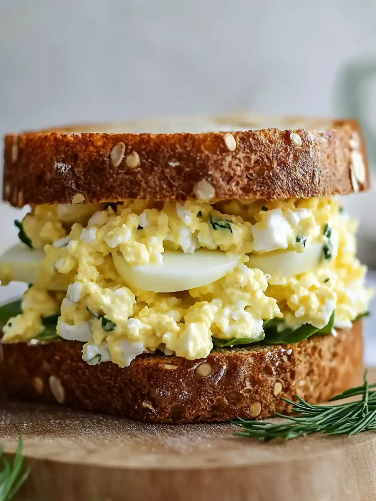 Delicious Protein-Packed Cottage Cheese Egg Salad Sandwich 3 Protein-Packed Cottage Cheese Egg Salad Sandwich