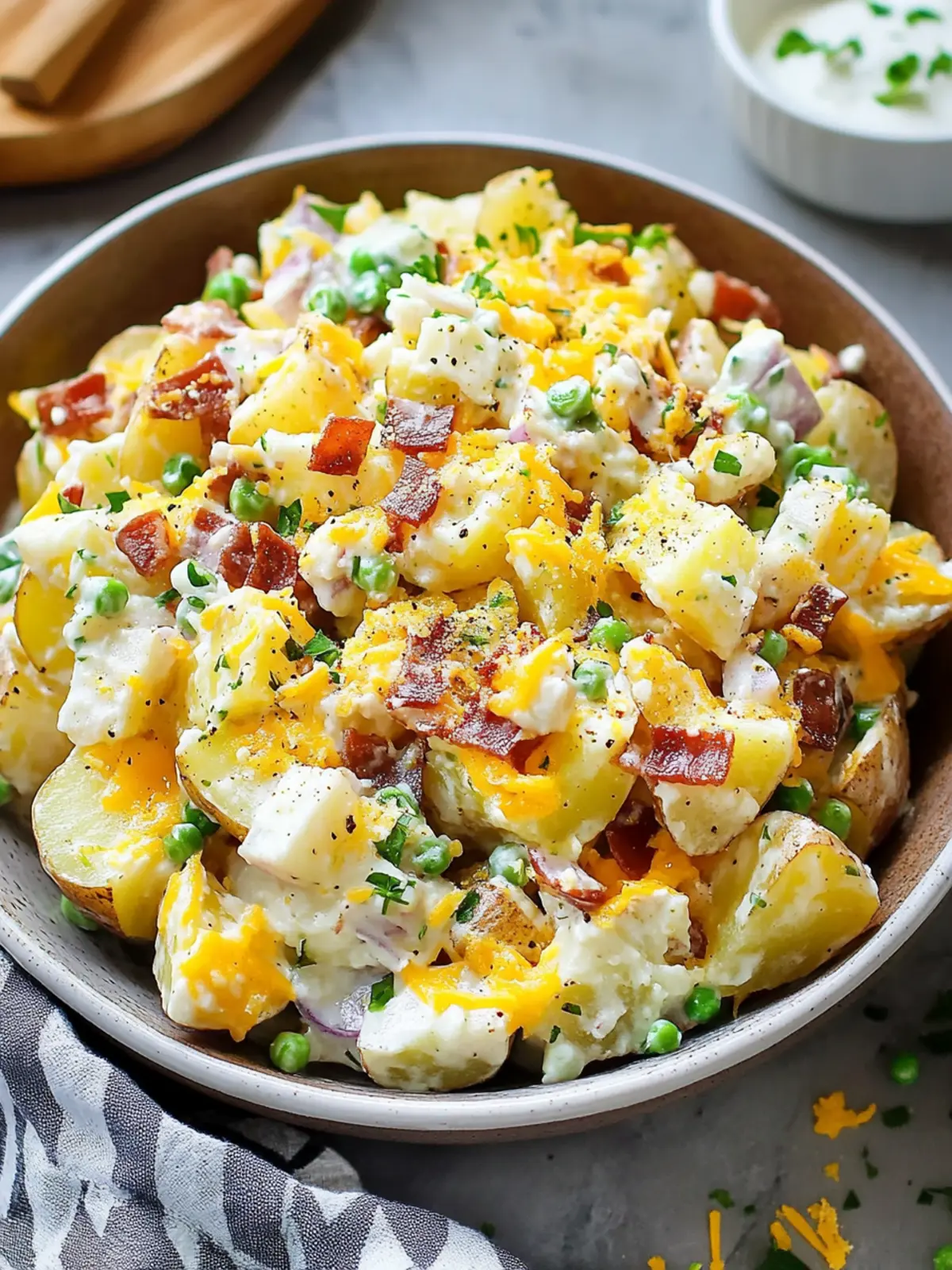 Loaded Baked Potato Salad That'll Wow Your Guests! 3 Loaded Baked Potato Salad