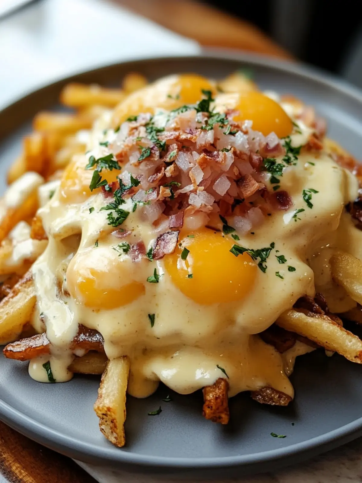 Ultimate Breakfast Poutine with Creamy Hollandaise Heaven 5 Ultimate Breakfast Poutine with Creamy Hollandaise Sauce