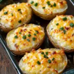 Creamy Cheddar & Chive Oven-Baked Potatoes You’ll Love 6 Creamy Cheddar & Chive Oven-Baked Potatoes