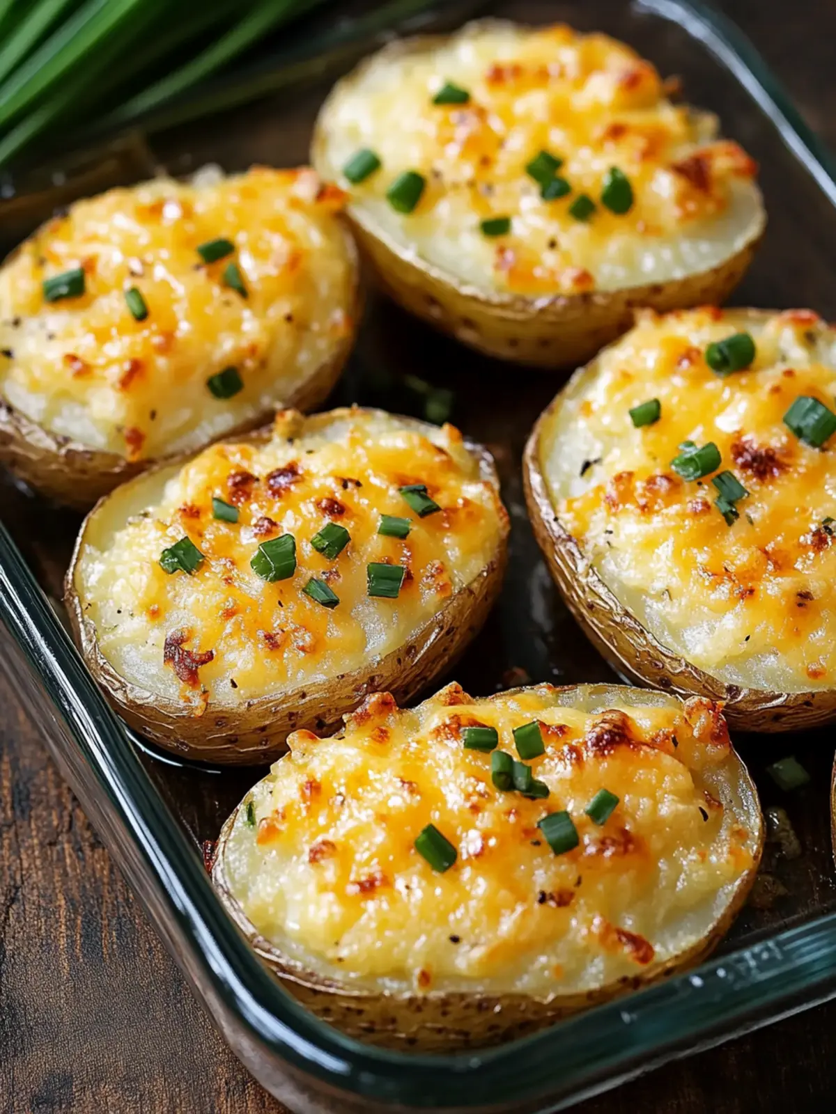 Creamy Cheddar & Chive Oven-Baked Potatoes You’ll Love 5 Creamy Cheddar & Chive Oven-Baked Potatoes