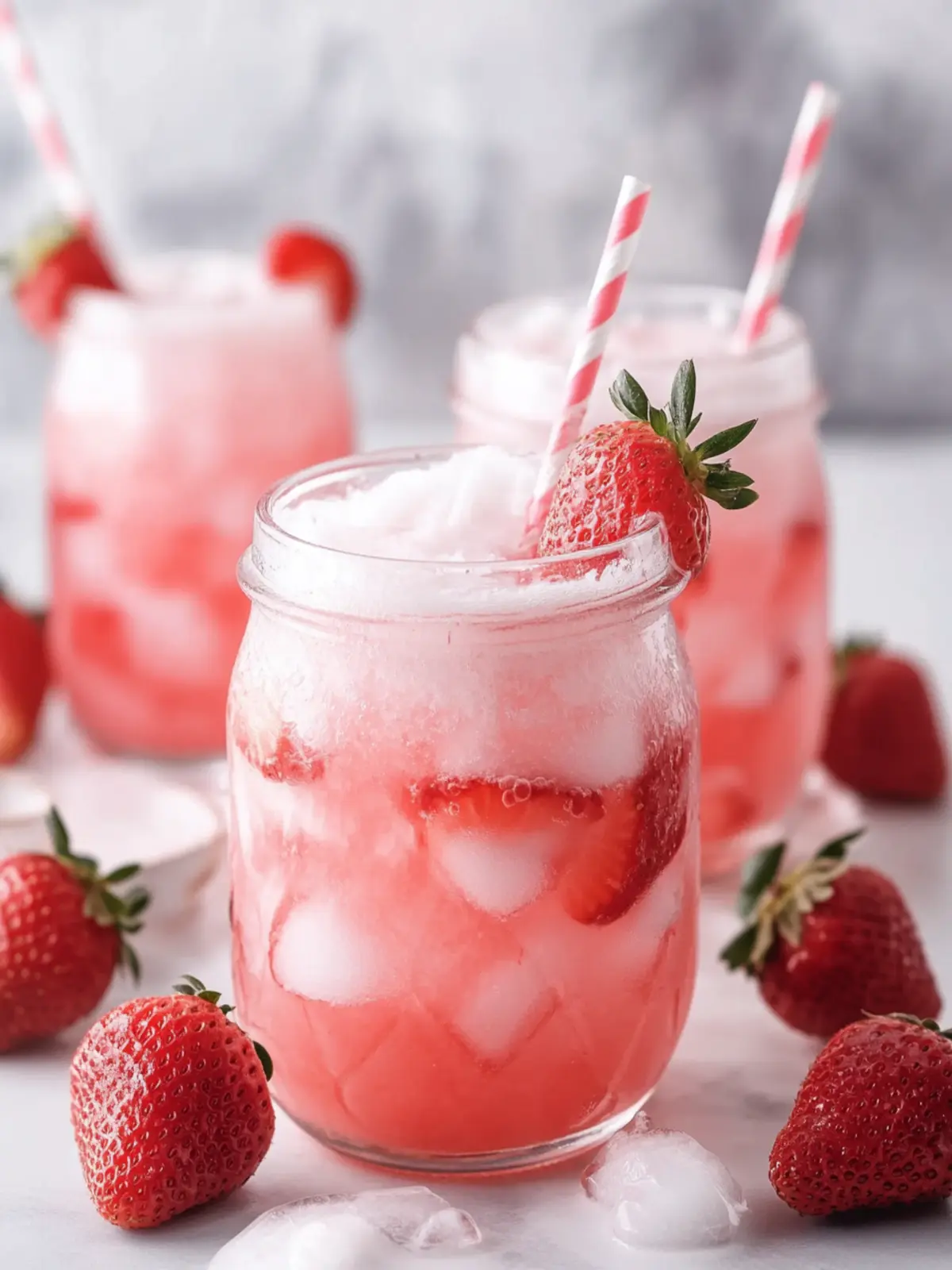 Coconut Strawberry Refresher: Your Vegan Tropical Escape 2 Coconut Strawberry Refresher