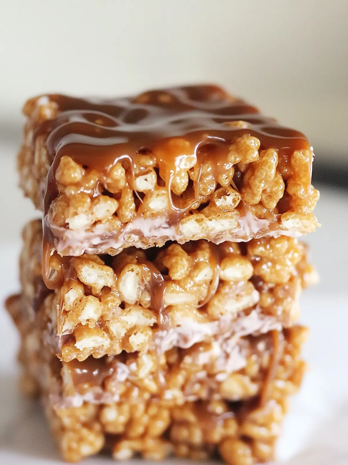 Samoa Caramel Delite Rice Krispie Treats You’ll Crave Forever 3 samoa (caramel delite) rice krispie treats