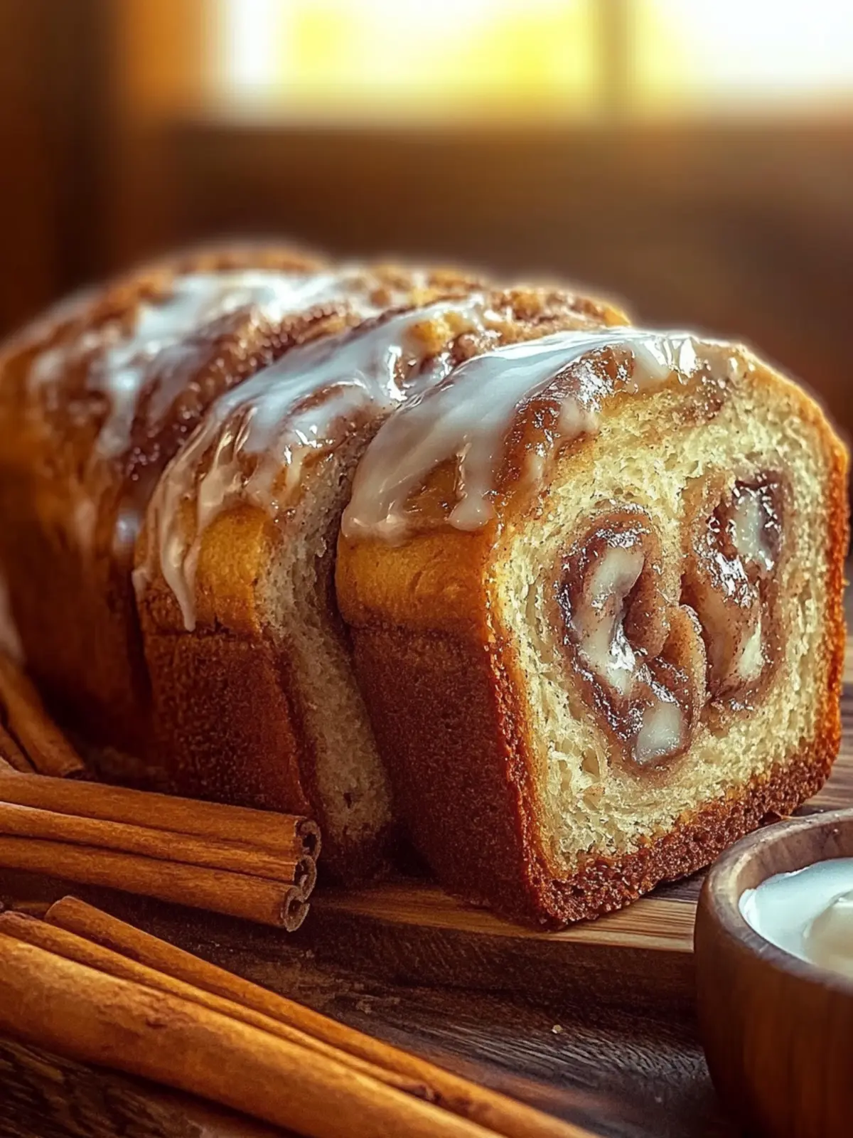 Irresistible Dollywood Cinnamon Bread with Sweet Icing Delight 2 Dollywood Cinnamon Bread