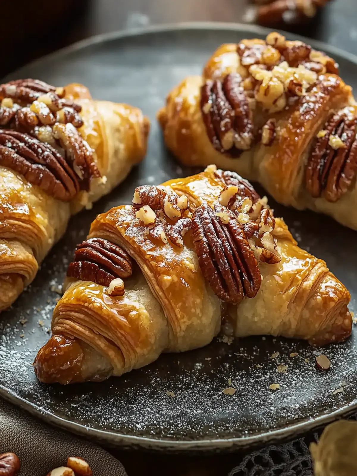 Delicious Pecan Pie Crescents for Your Holiday Gatherings 3 Pecan Pie Crescents