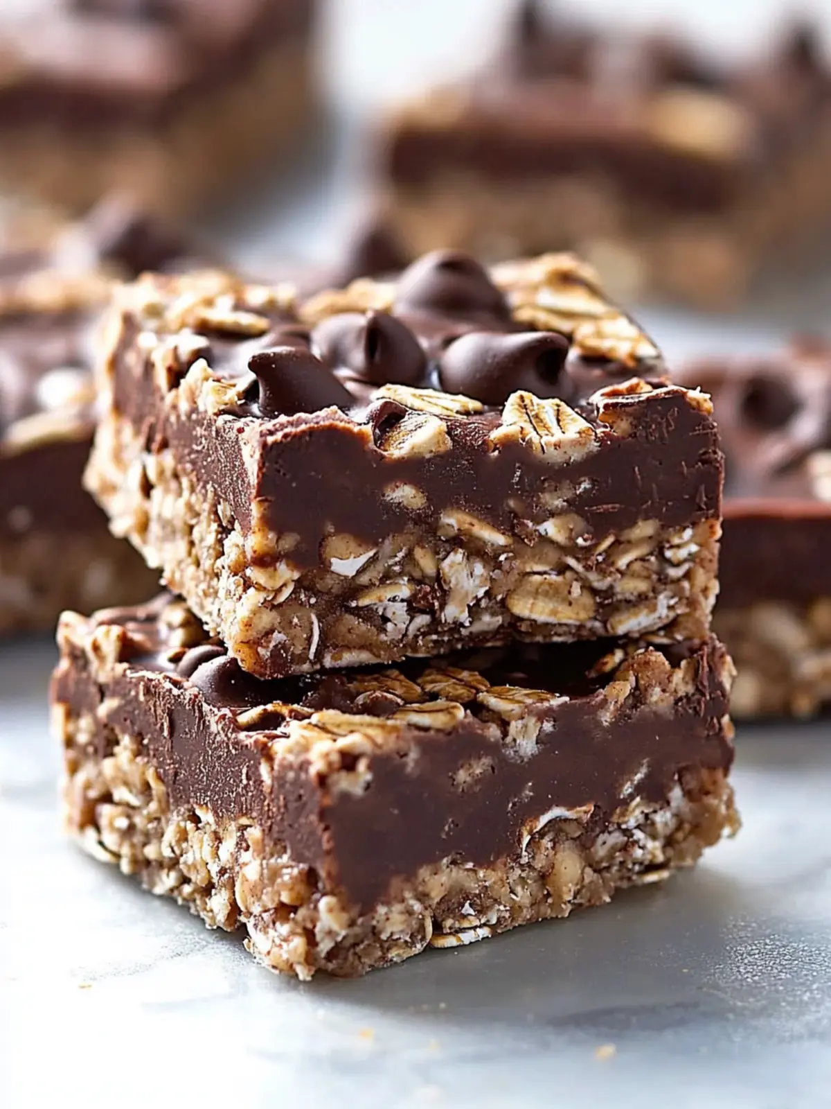 Deliciously Easy No Bake Chocolate Oatmeal Bars for Everyone 5 No Bake Chocolate Oatmeal Bars