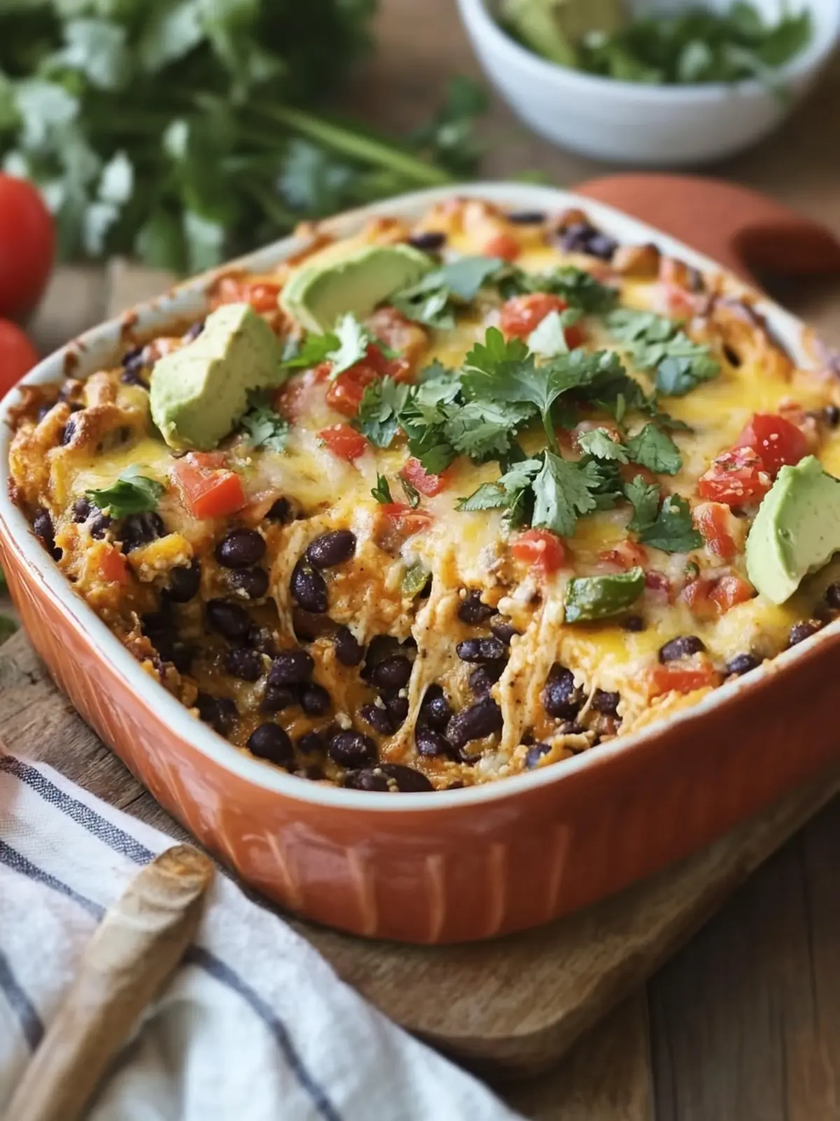 Southwestern Black Bean Casserole: A Cozy Family Winner 2 Southwestern Black Bean Casserole