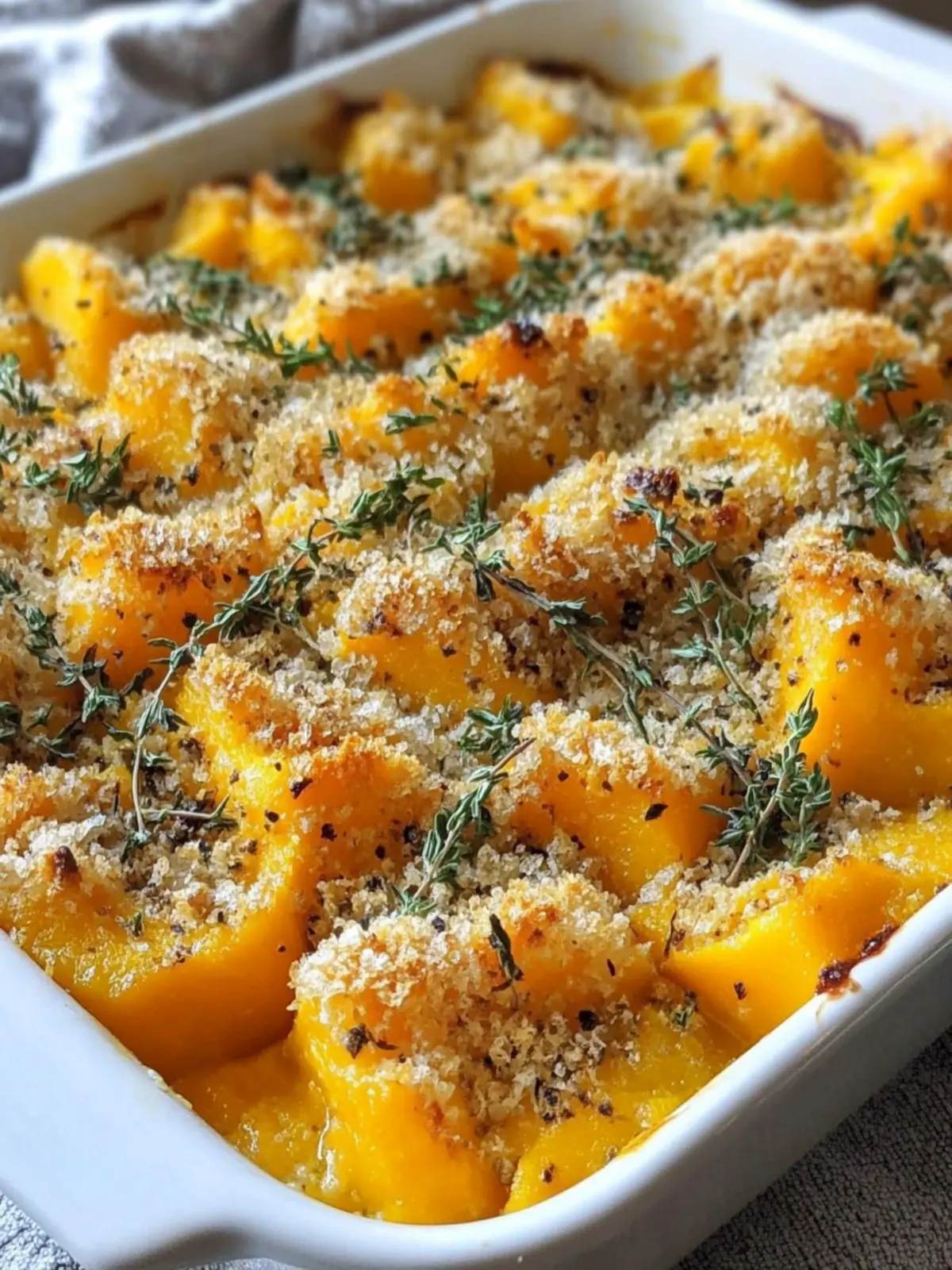 Amazing Garlic Herb Butternut Squash Casserole: Cozy Comfort in Every Bite 3 Amazing Garlic Herb Butternut Squash Casserole: 1 Perfect Bite!