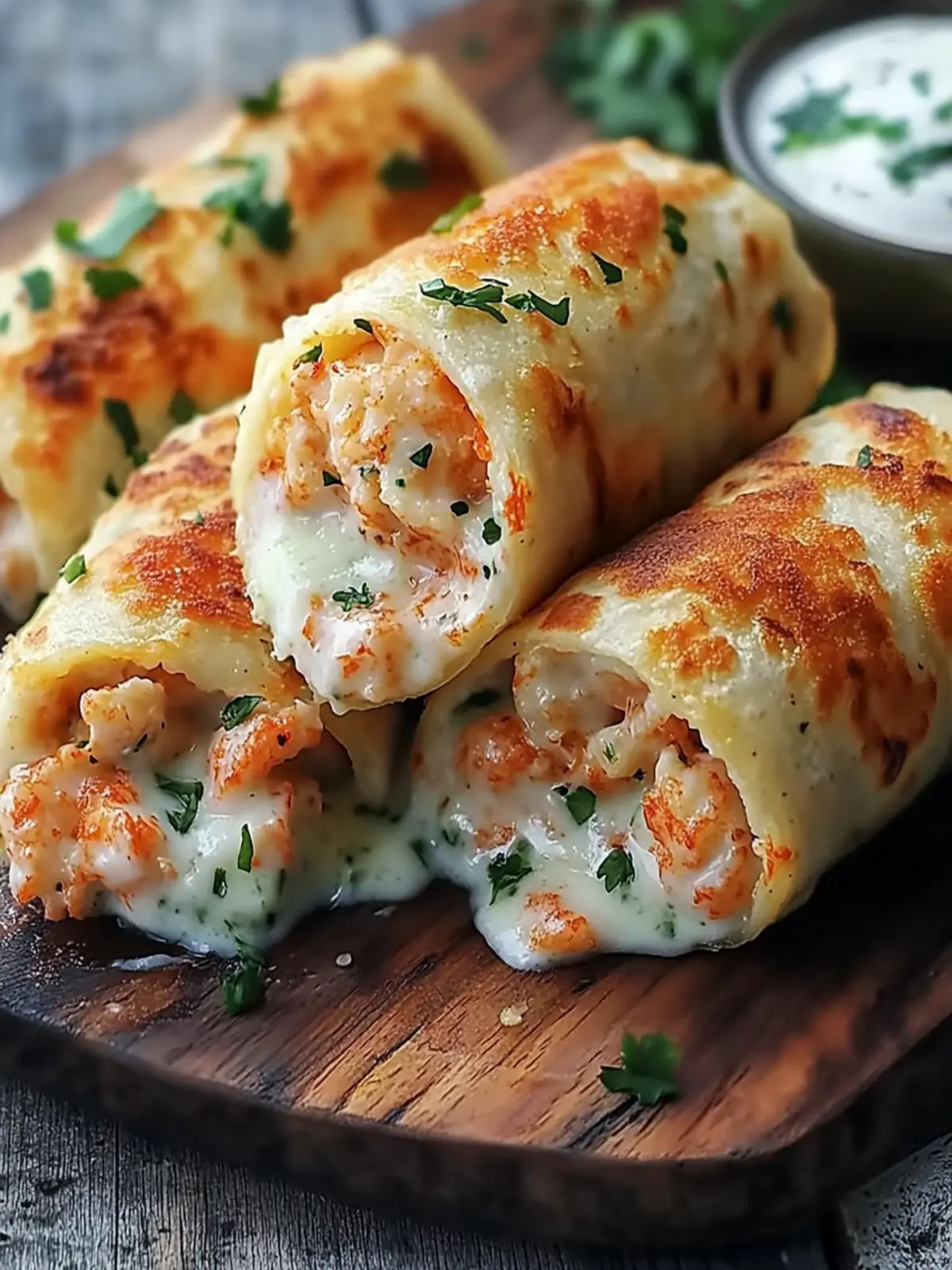 Cheesy Seafood Tortilla Bombs Recipe for Ultimate Comfort! 3 Cheesy Seafood Tortilla Bombs Recipe