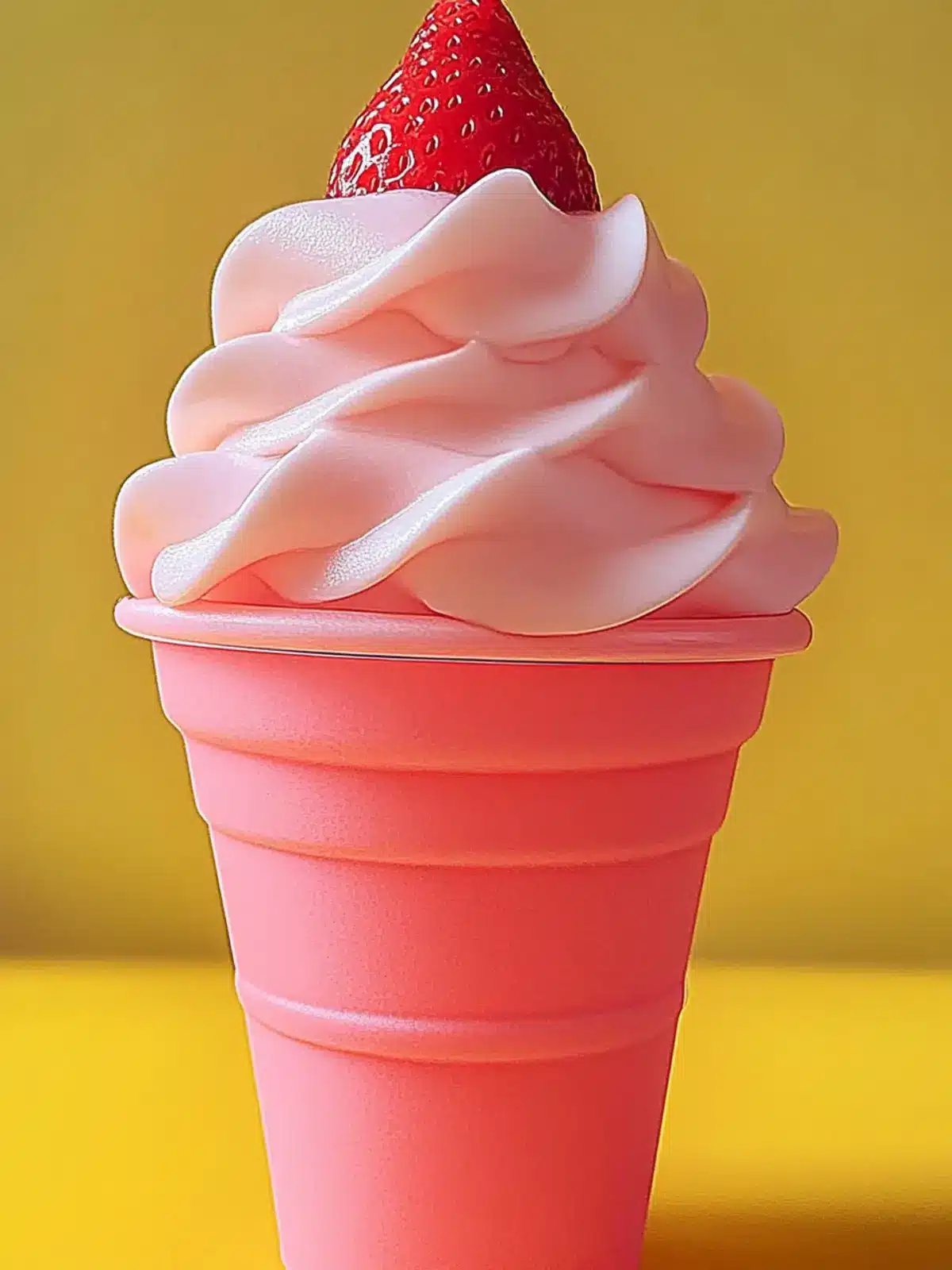 Savory Strawberry Dole Whip - Your Vegan Summer Escape 4 Strawberry Dole Whip