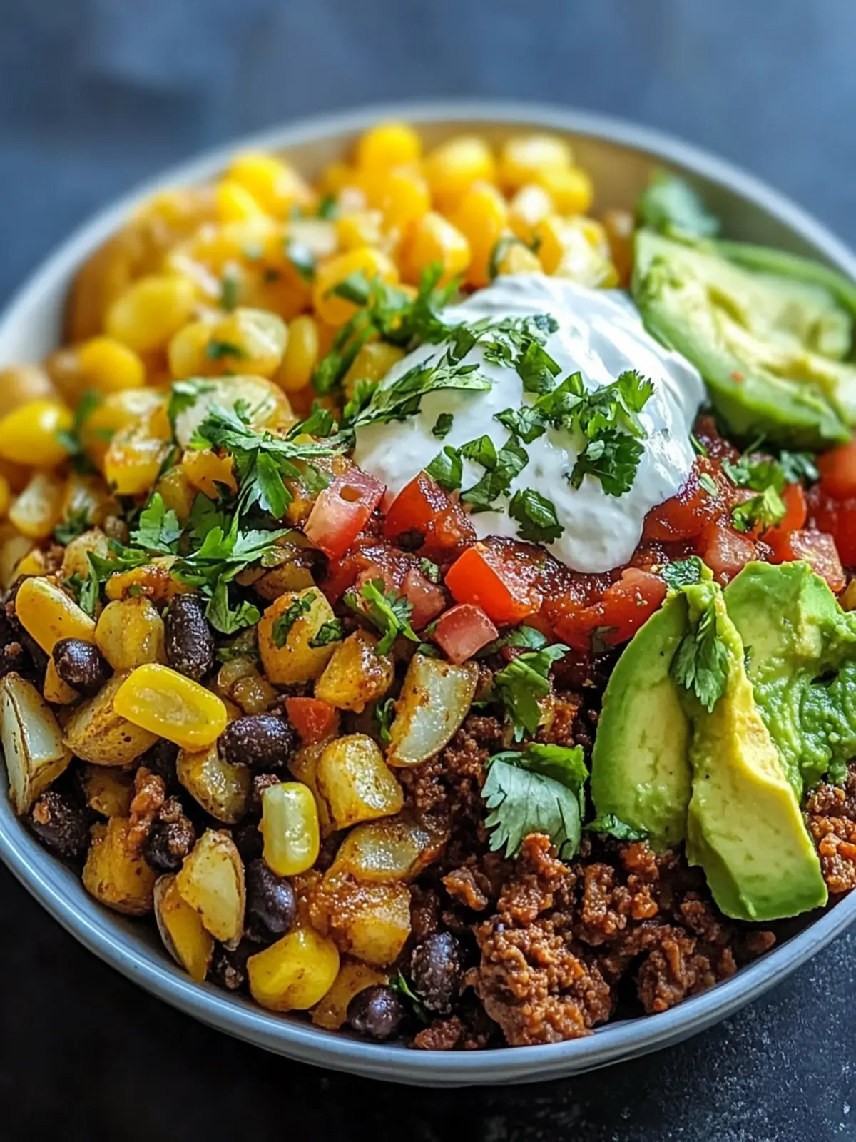 Loaded Potato Taco Bowl: Customizable Comfort Food Delight 5 Loaded Potato Taco Bowl