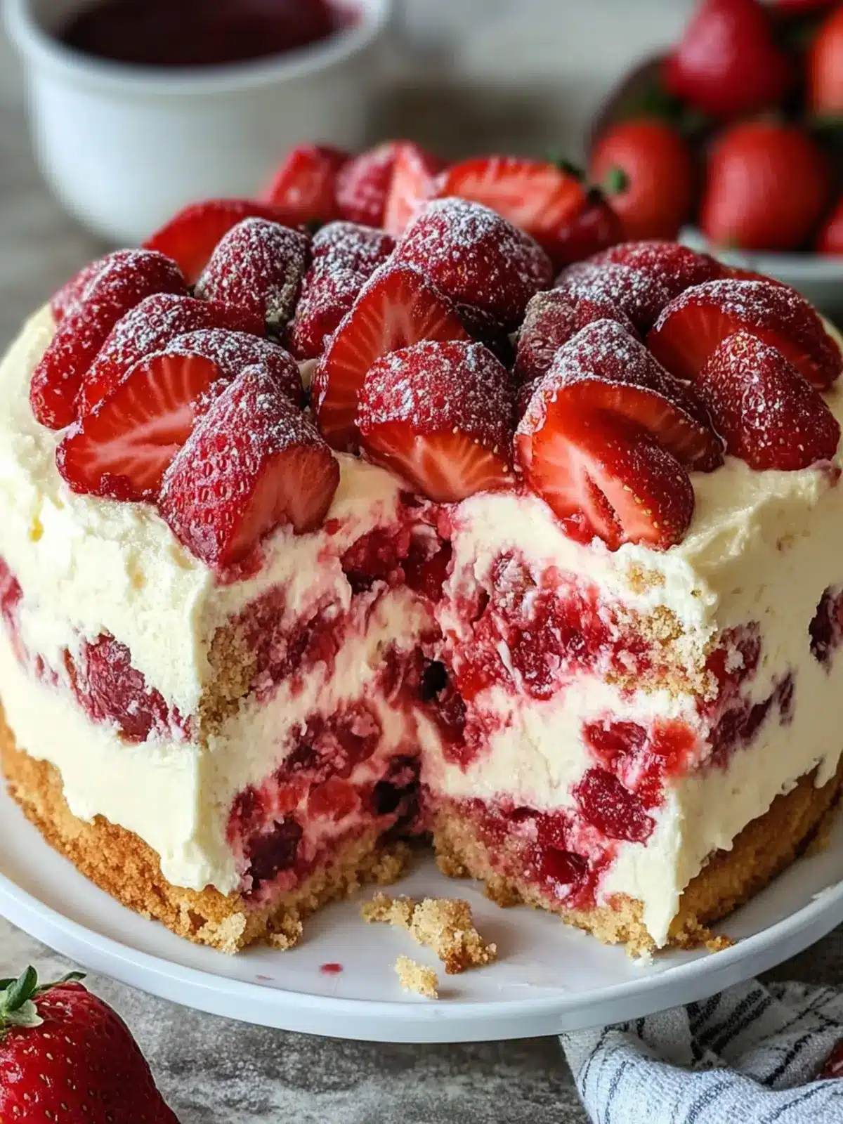 Delicious Strawberry Earthquake Cake: A Must-Try Delight! 3 Strawberry Earthquake Cake