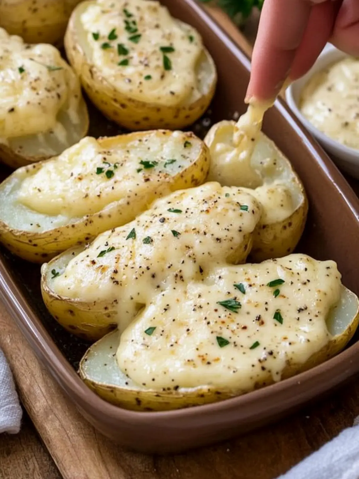 Creamy Parmesan Oven-Baked Potatoes That Steal the Show 2 Creamy Parmesan Oven-Baked Potatoes