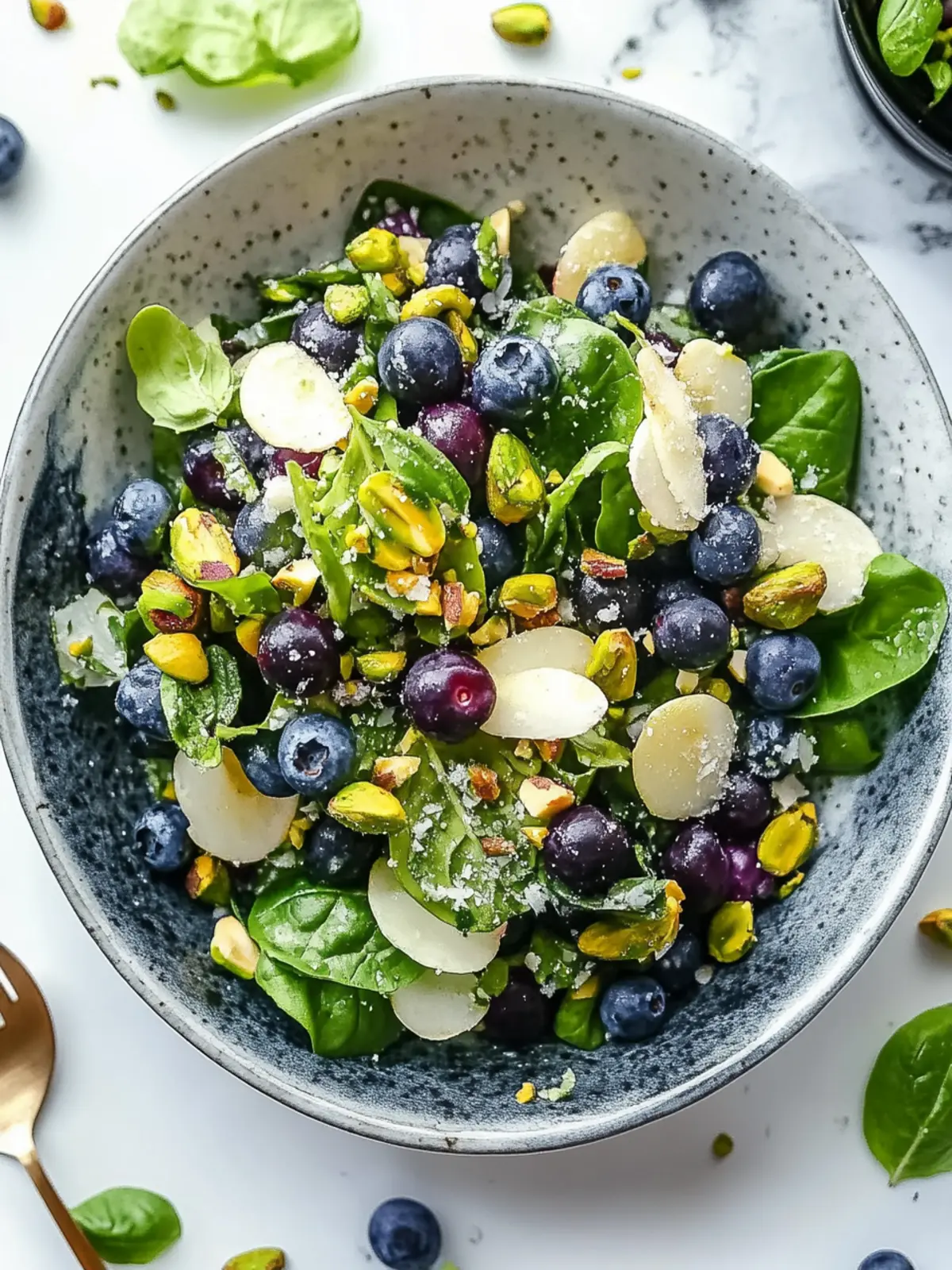 Blueberry Pistachio Spring Salad That Elevates Your Wellness 2 Blueberry Pistachio Spring Salad